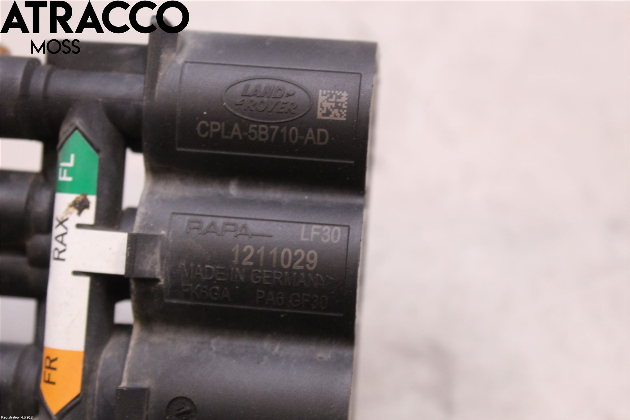 Jaguar I-PACE 18- Nivå/Lufrfrändring Trycktank