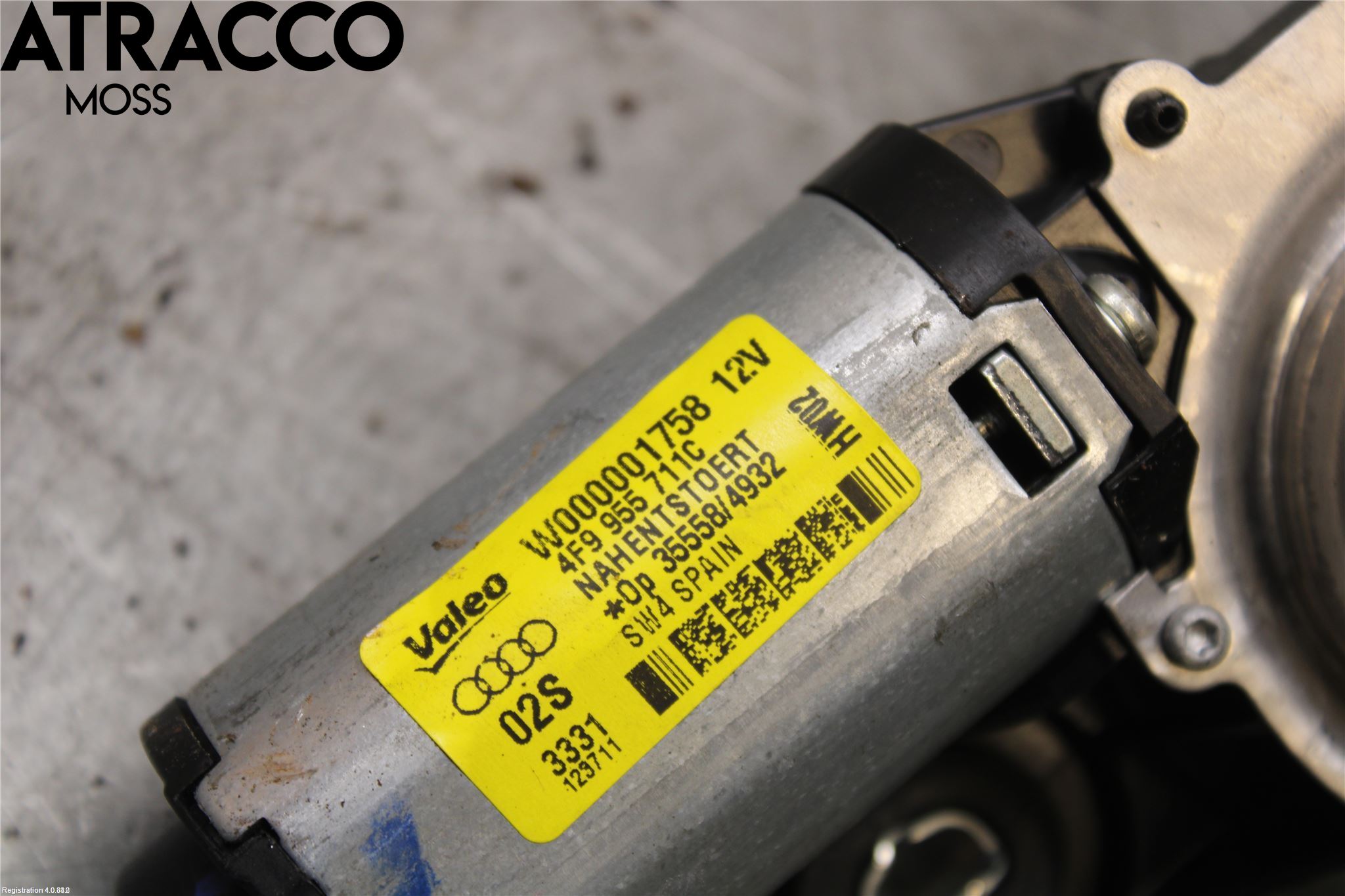 Audi A4/S4 08-11 Viskermotor Bakluke