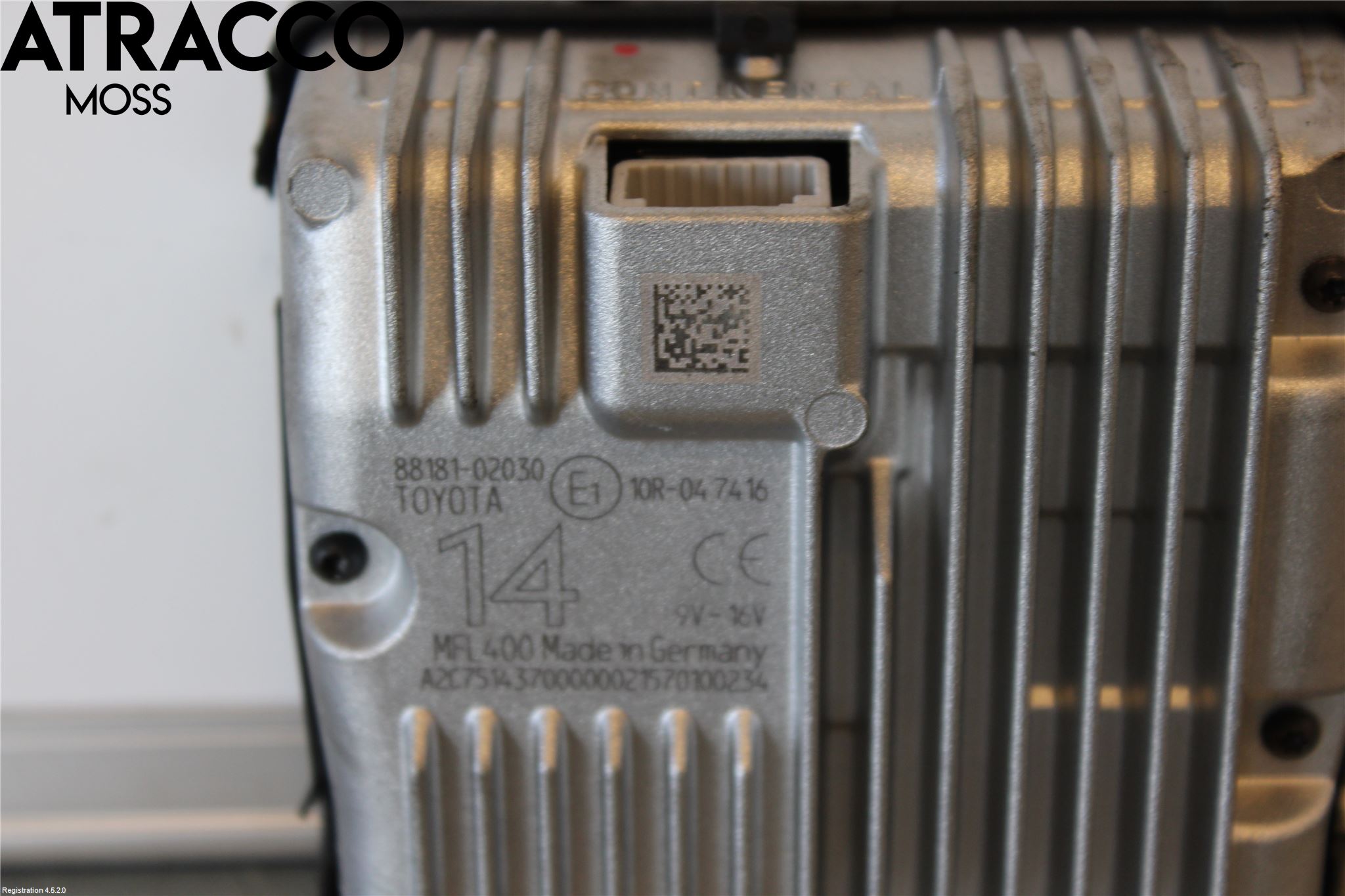 Toyota AURIS 13-19 Sensor Kollisjonsbeskyttelse