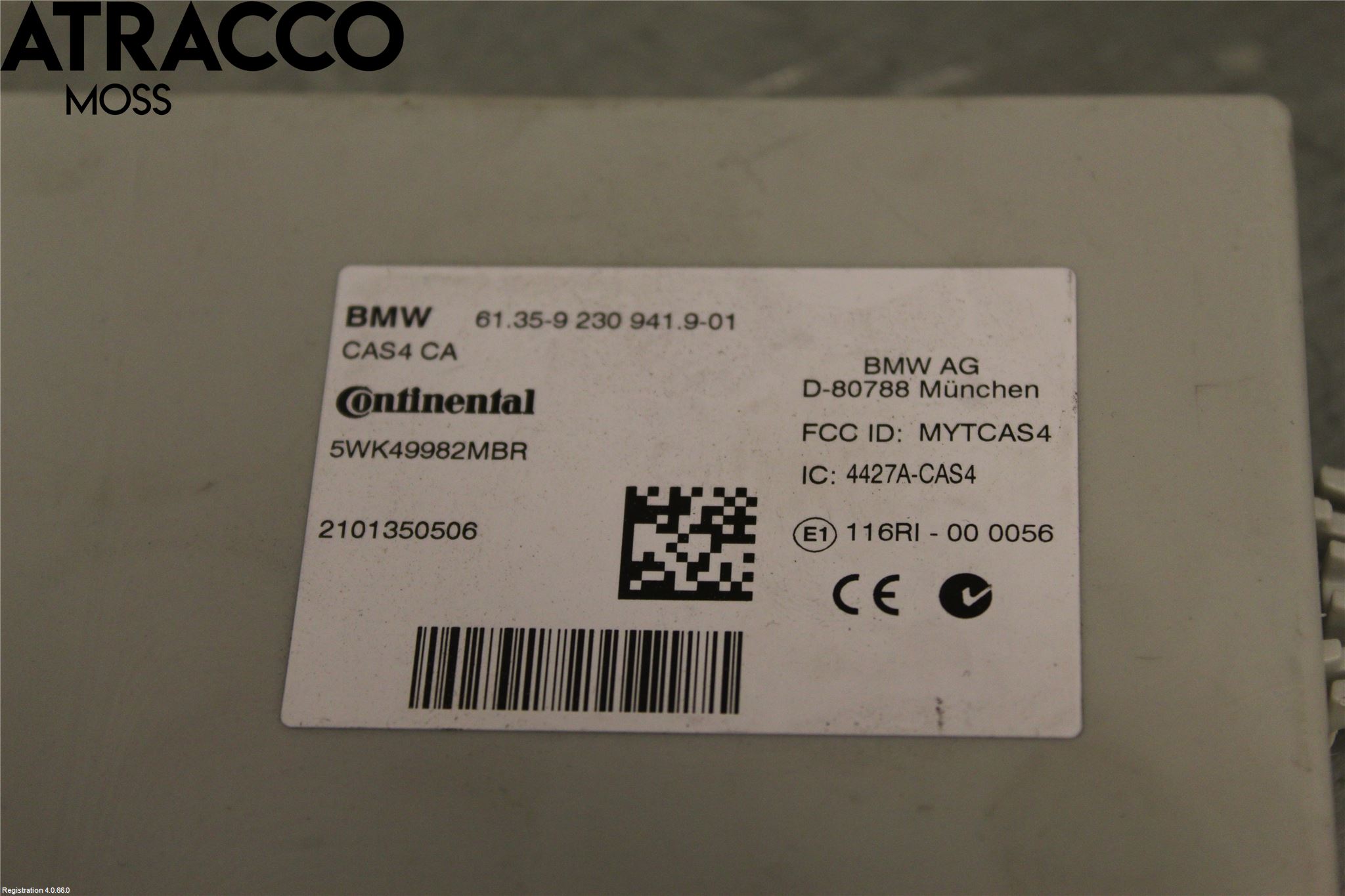 BMW 5 F10/F11/F18 09-17 Styreenhet Øvrig