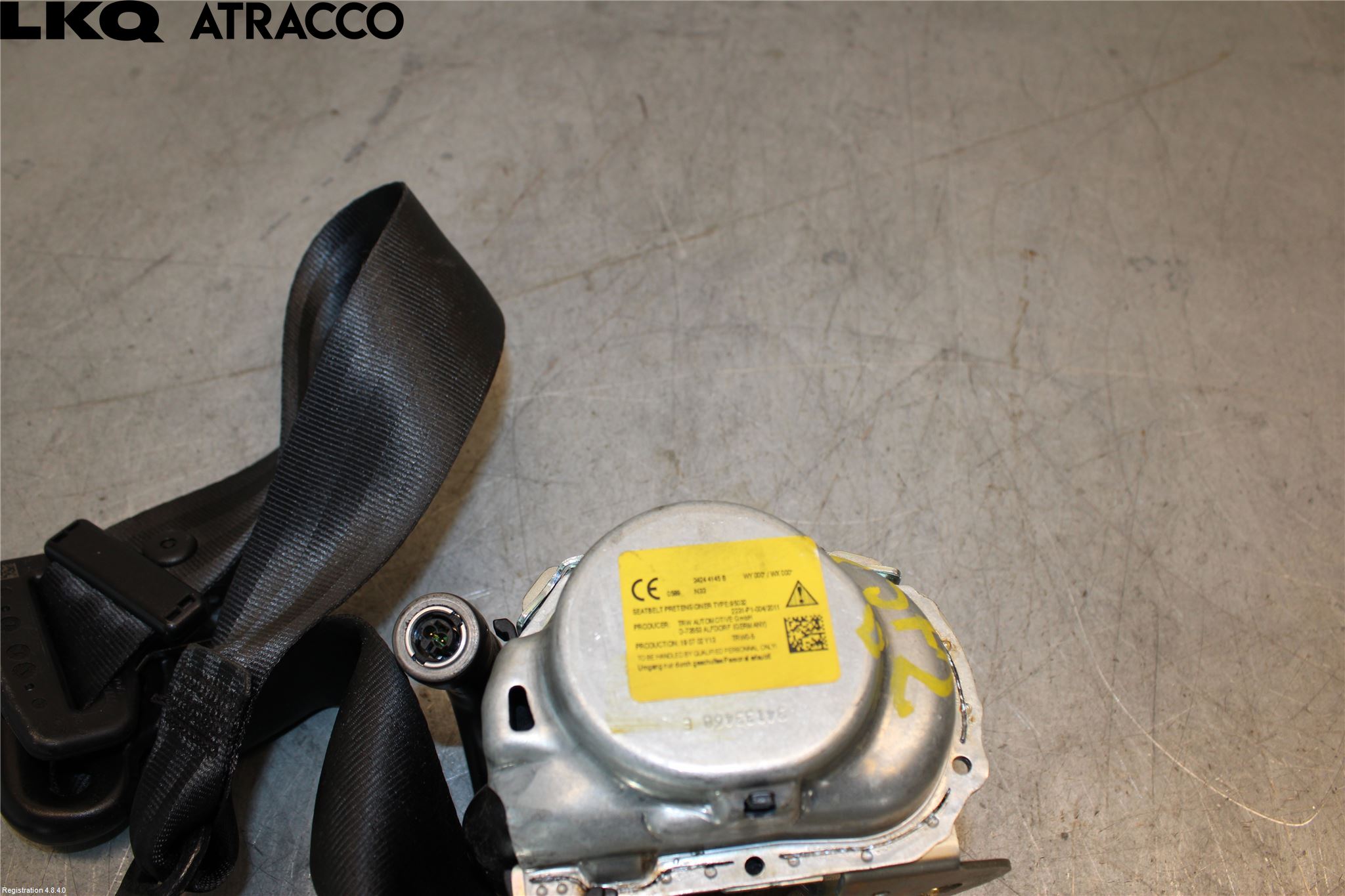 Jaguar I-PACE 18- Last Sikringsstropp