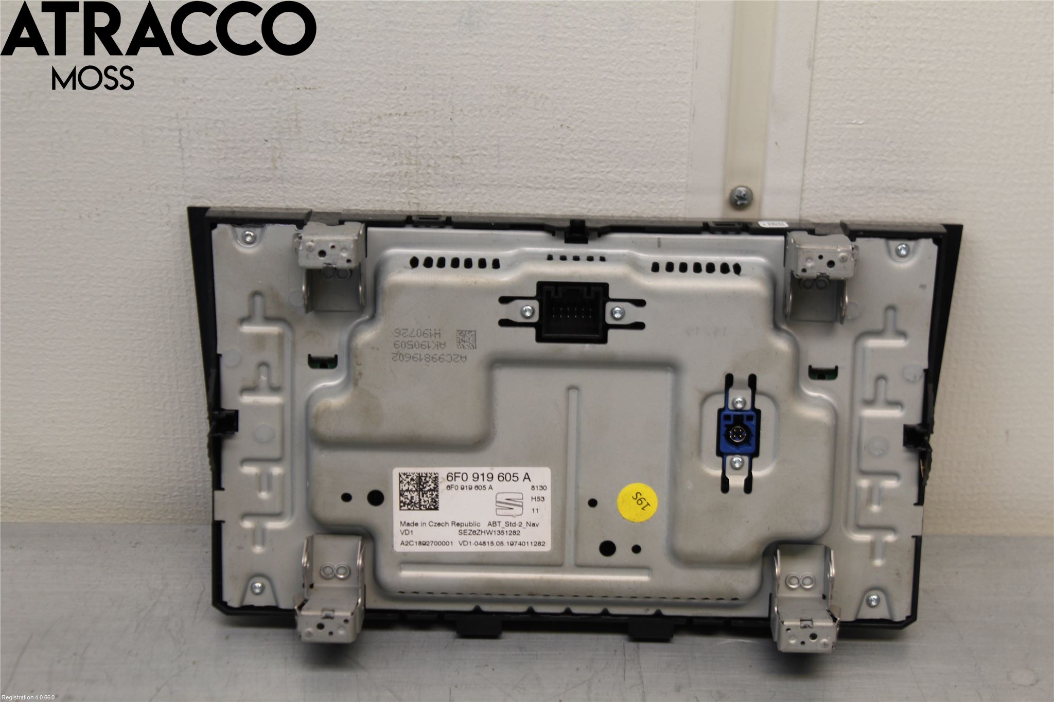 Seat IBIZA V 17-20 Instr Skjerm Dvd-Gps-Ac-Tlf