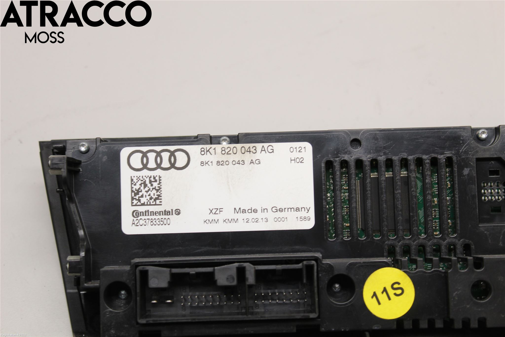 Audi A4/S4 08-11 Varme Ac Betjening-Display