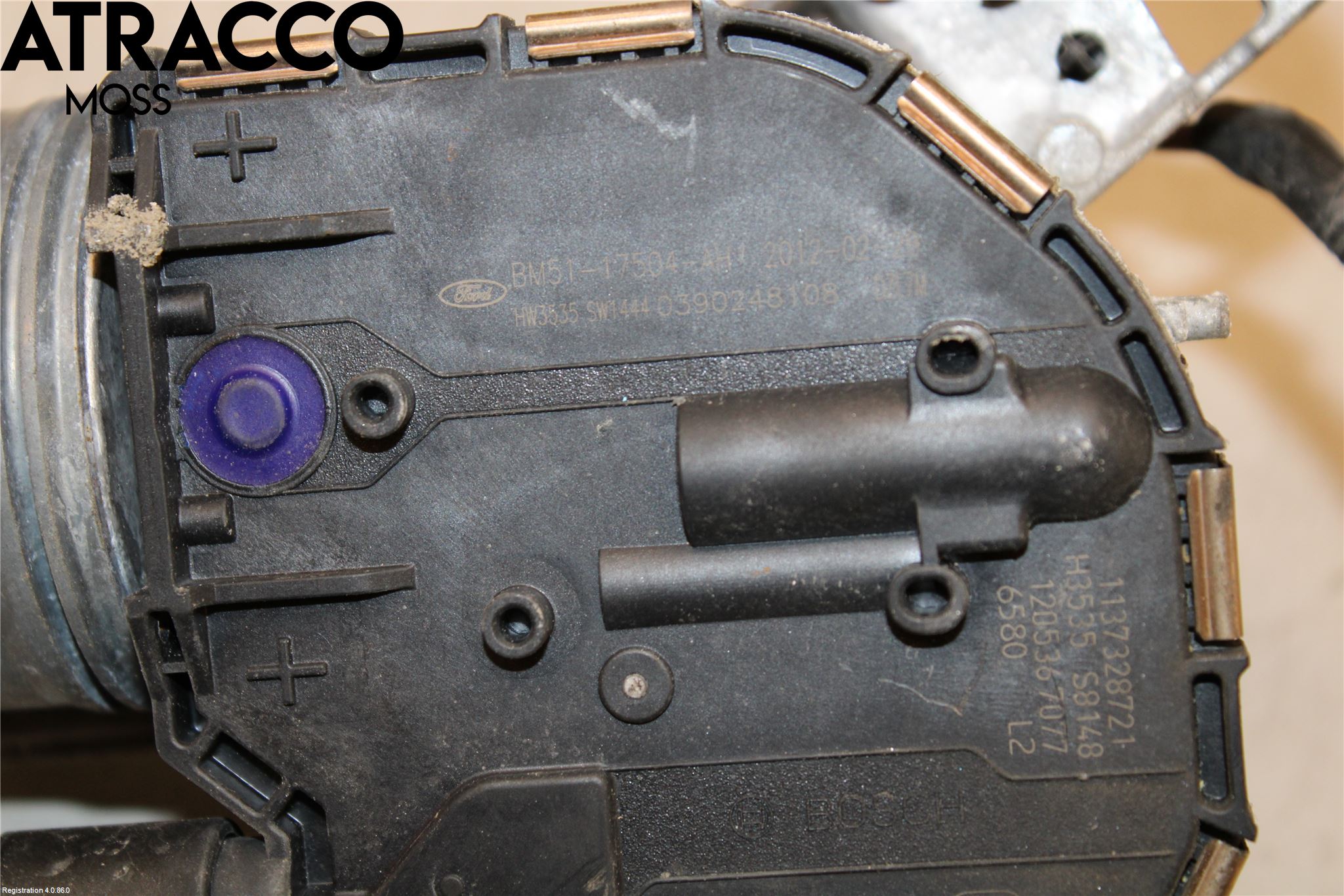 Ford FOCUS 11-14 Viskermotor Frontrute