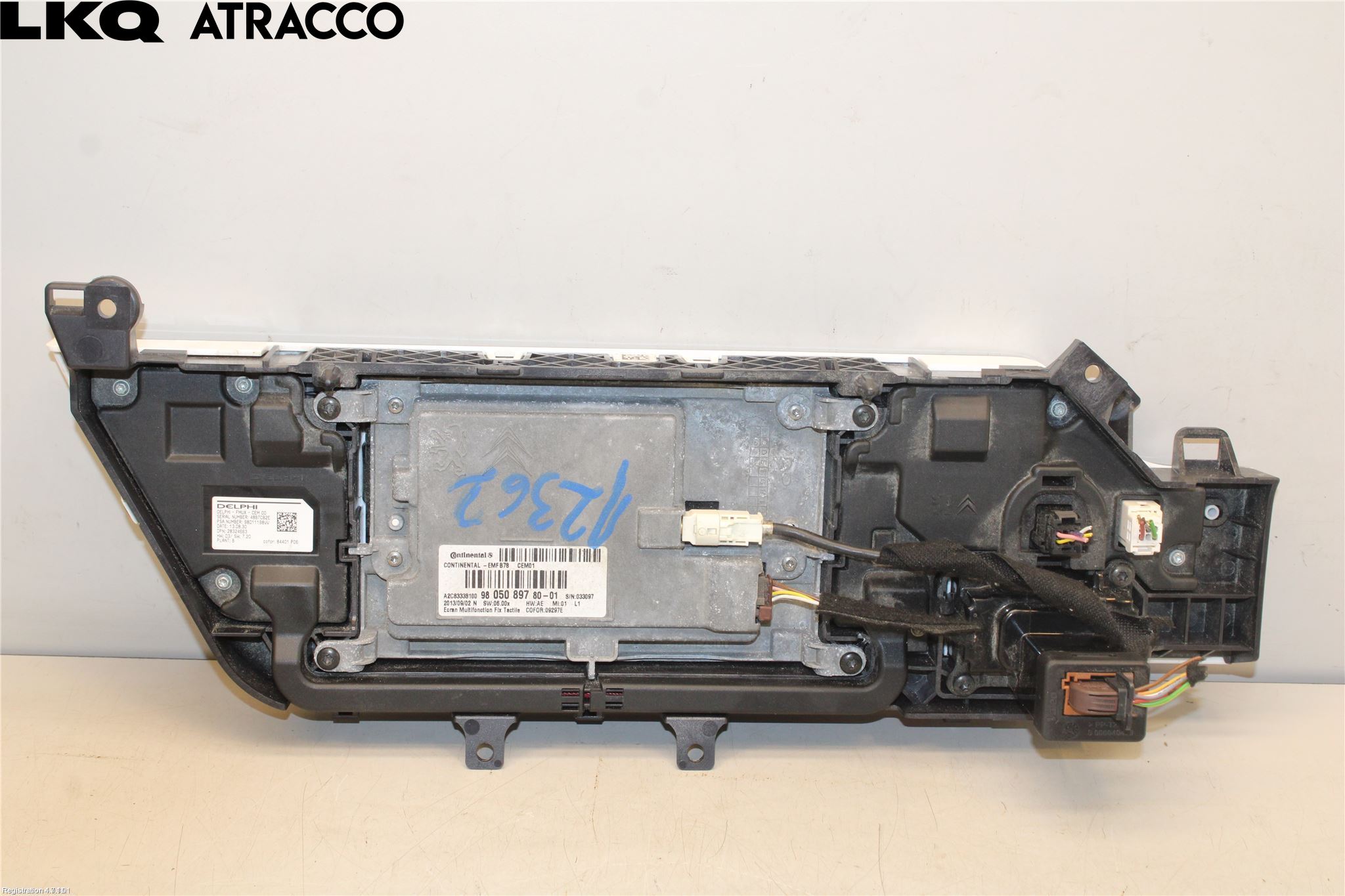 Citroen C4 GRAND PICASSO 14-18 Multifunktionsdisplay