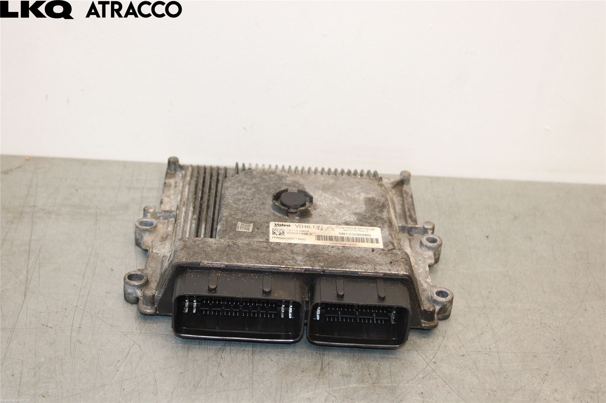 Peugeot 308 14-21 Styreenhet Innsprøytning