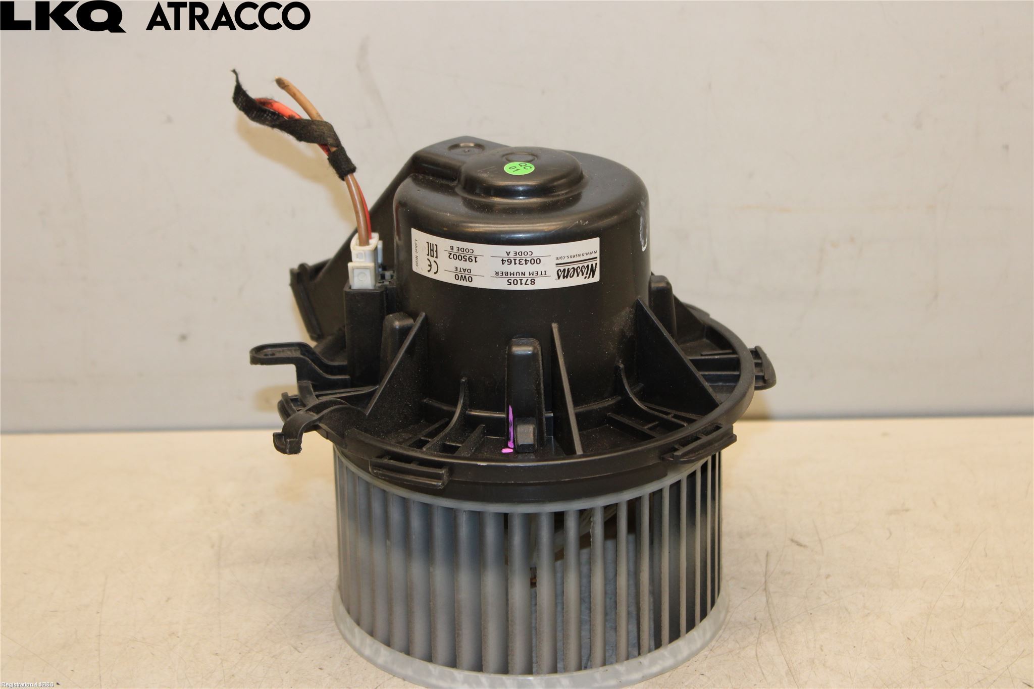 Mercedes-Benz MB SPRINTER (W906) 06-18 Varmeapparat Viftemotor