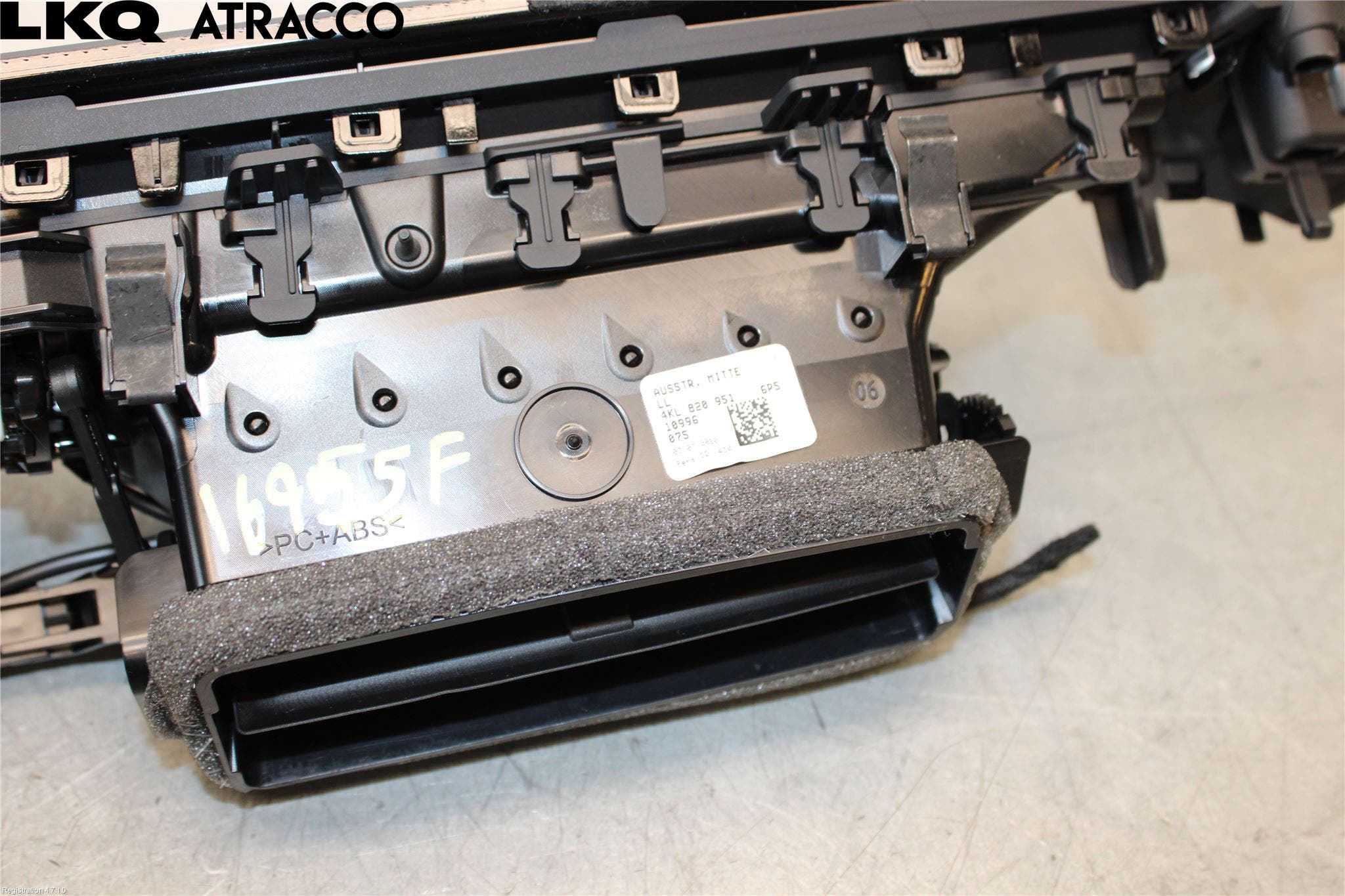 Audi E-TRON, S GE 19- Bryter Luft Sirkulasjon