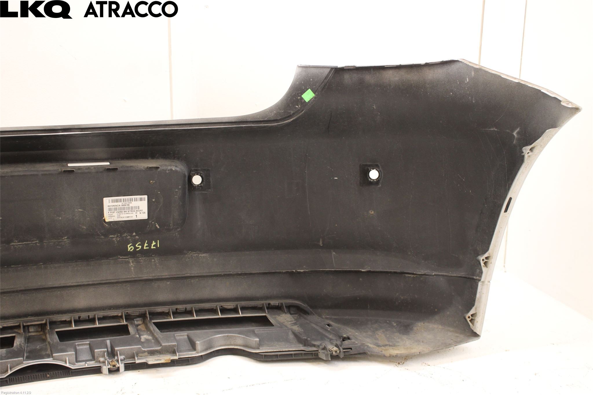 Volkswagen VW POLO 10-17 Støtfanger Bak