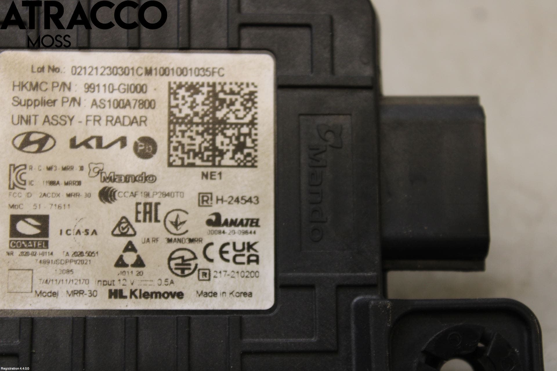 Hyundai IONIQ AE 17-22 Sensor Øvrig