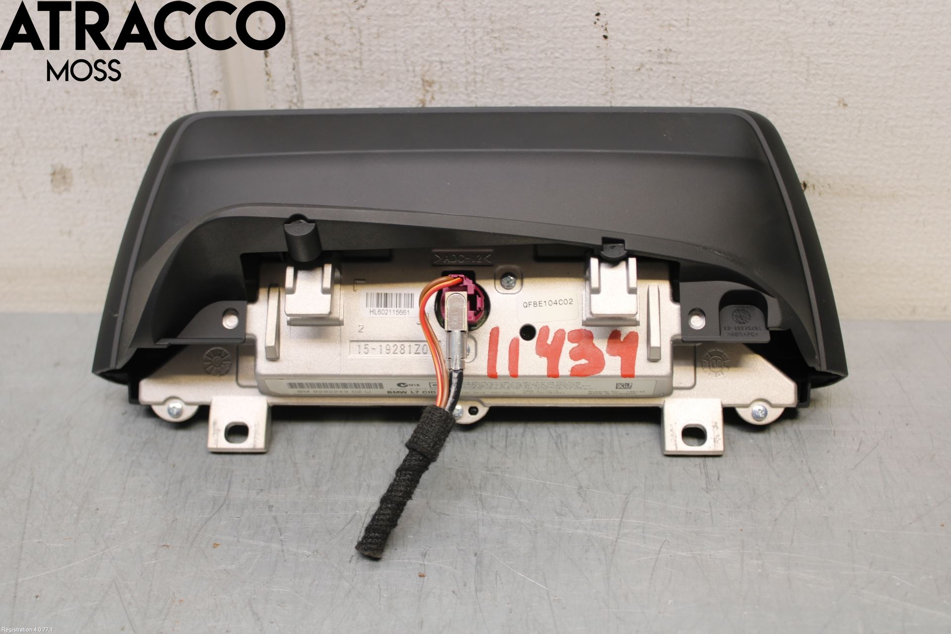 BMW 1 F20/F21 11-19 Multifunktionsdisplay