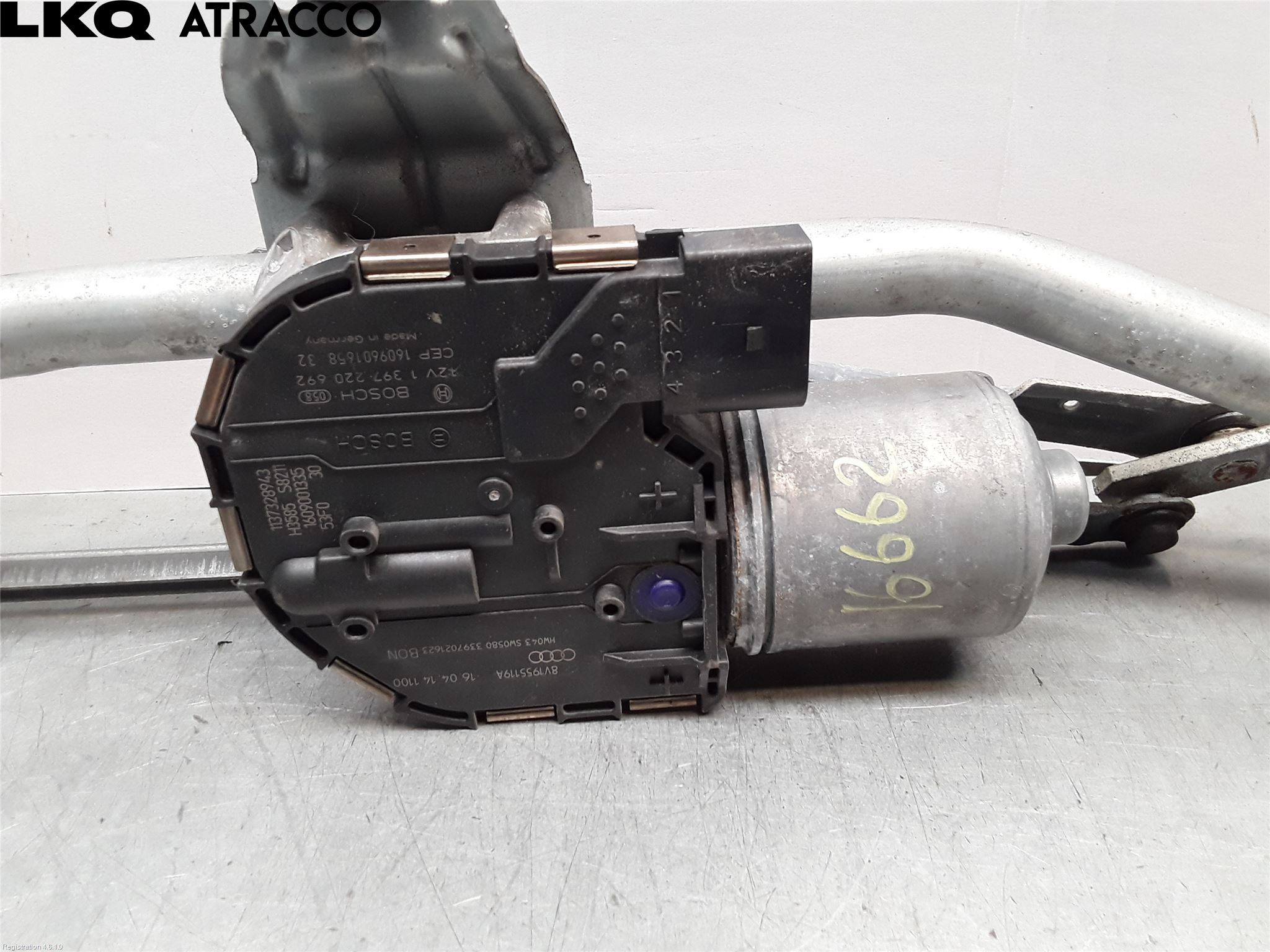 Audi A3/S3 05-13 Viskermotor Frontrute