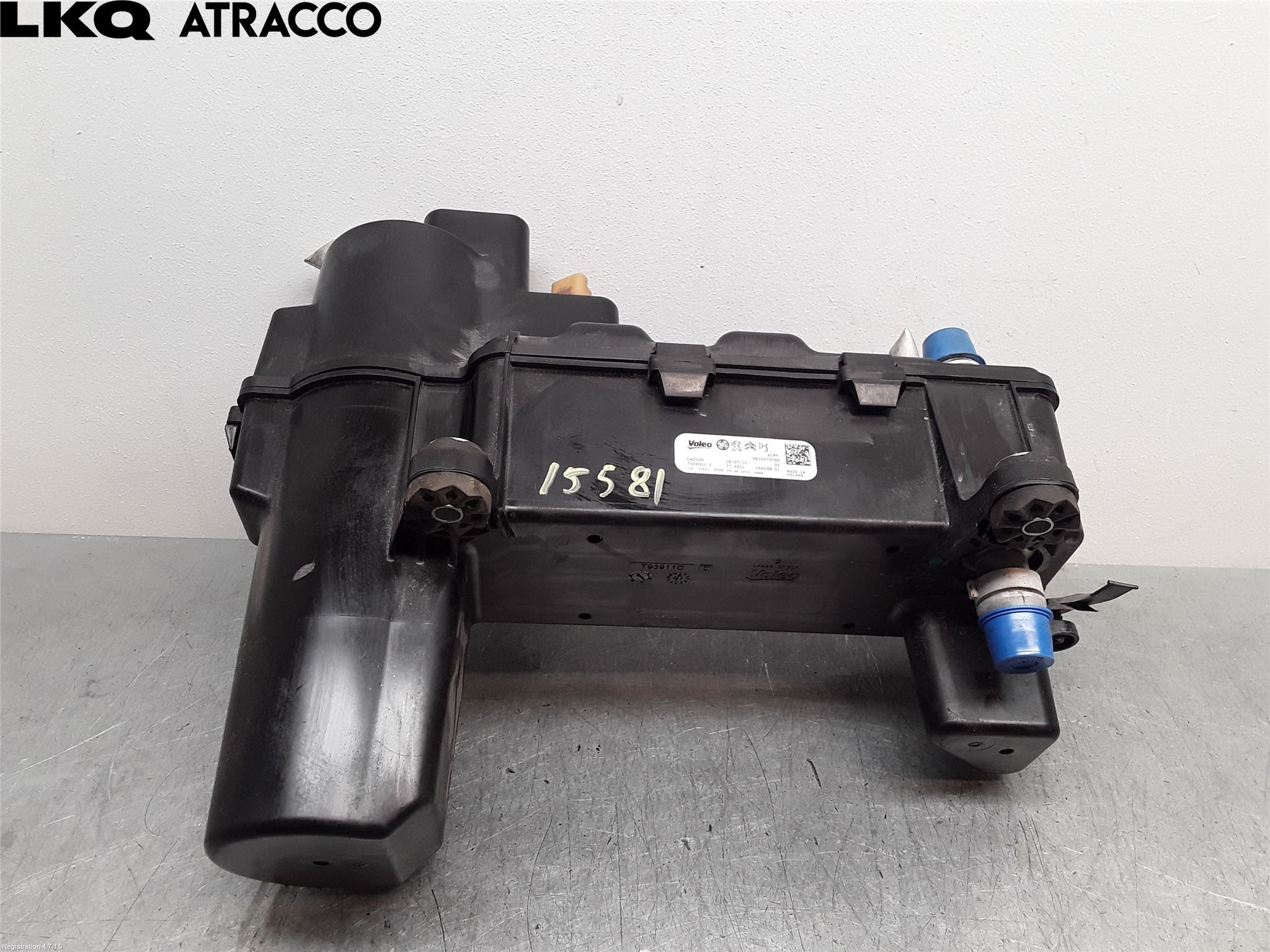 Citroen C4/E-C4 C4X/E-C4X III 21- Varmeapparat Register Komplett