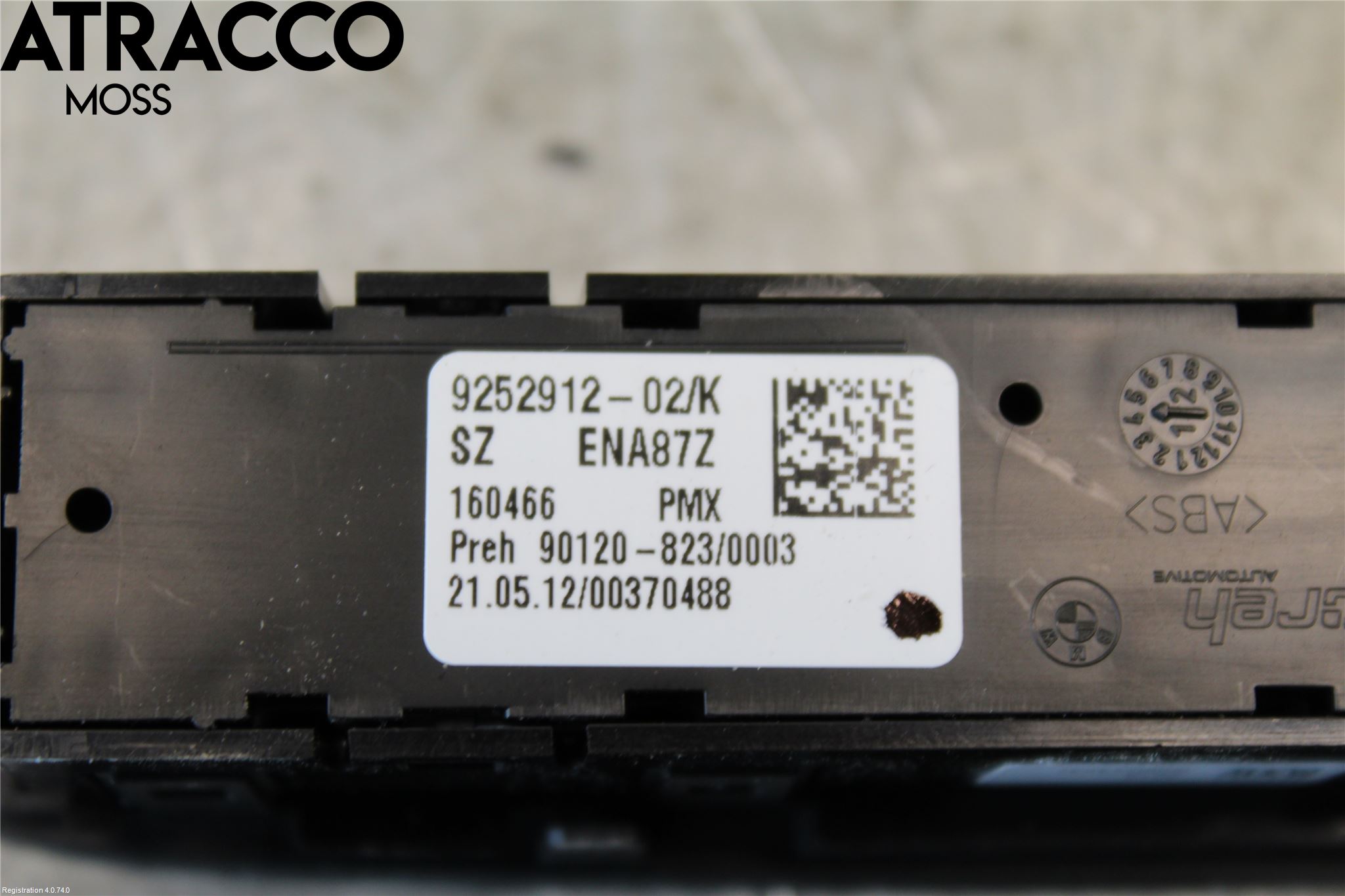 BMW 3 F30/F31/F80 12-19 Bryter Multifunksjon