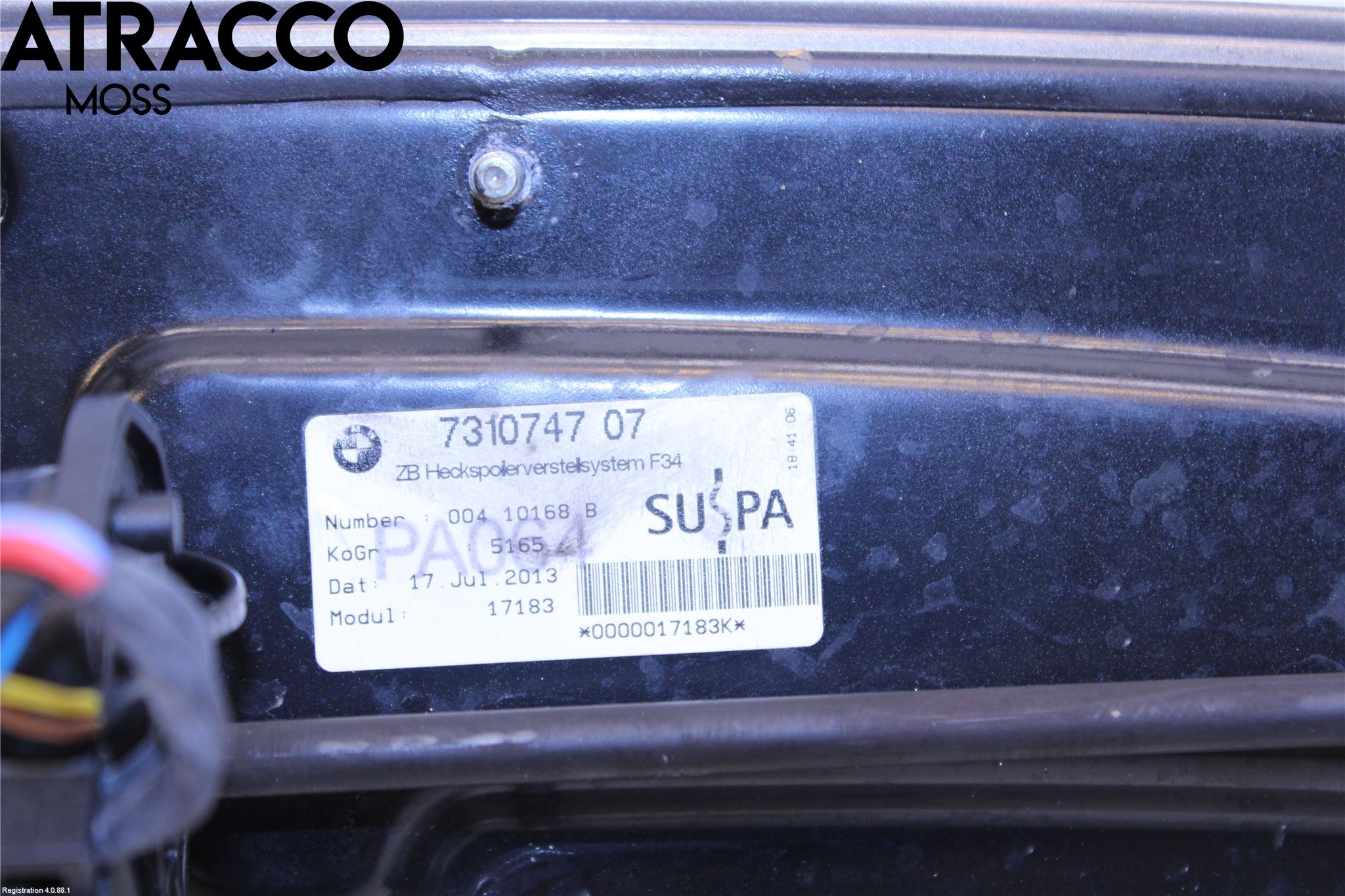 BMW 3 GT F34 13-19 Spoiler Bakluke