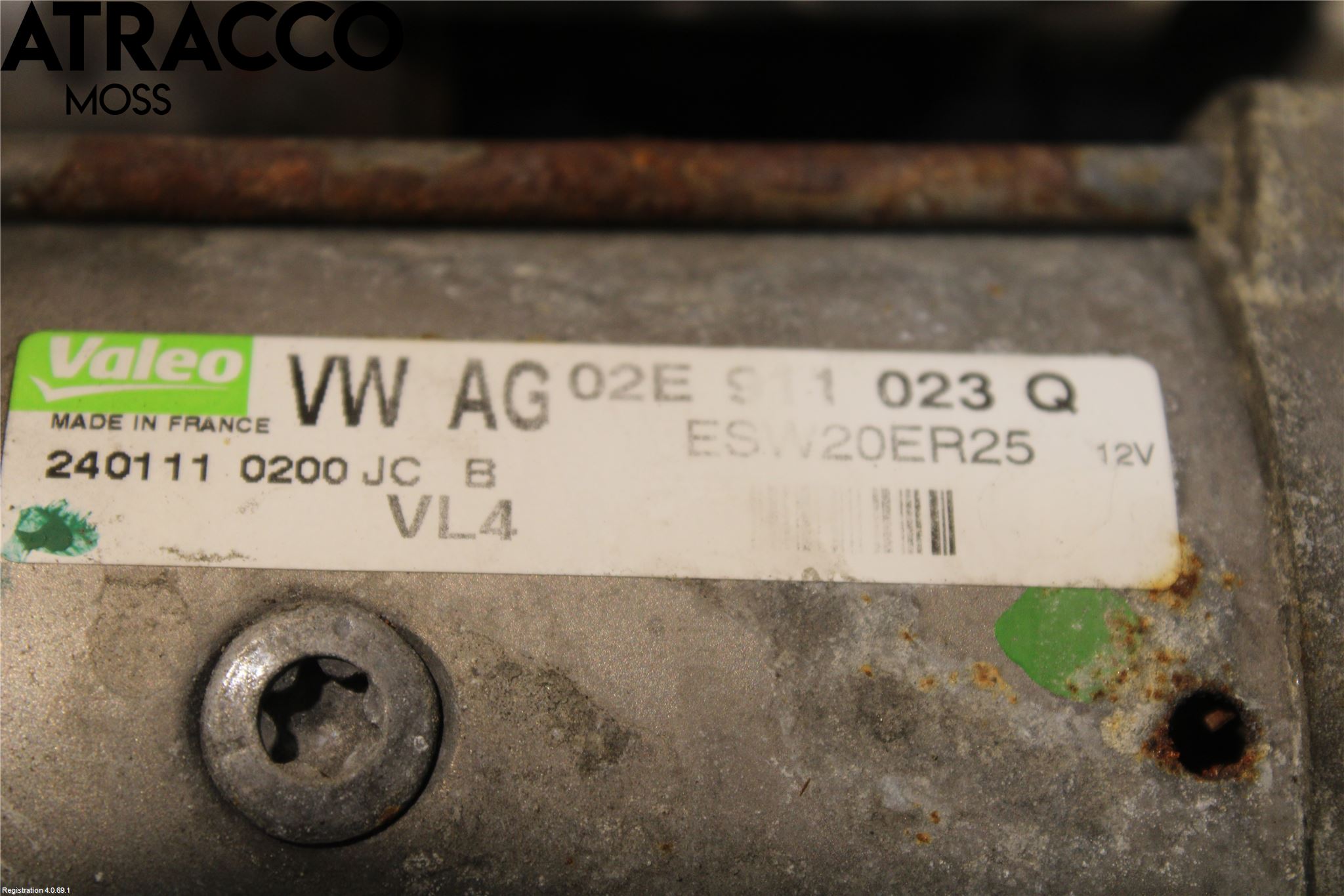 Volkswagen VW SHARAN 11- Startmotor Diesel