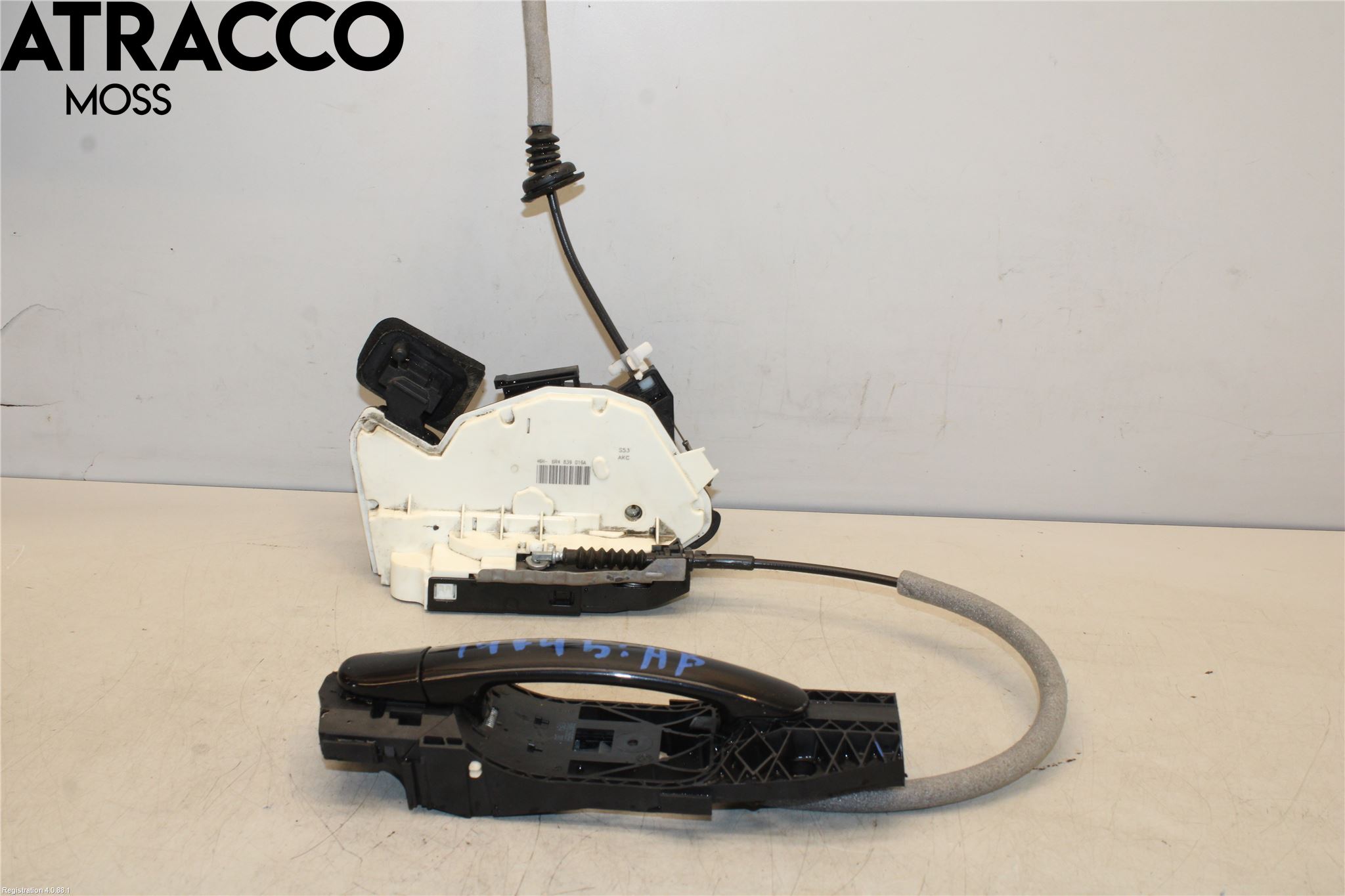 Volkswagen VW POLO 10-17 Dørlås - Låsekasse