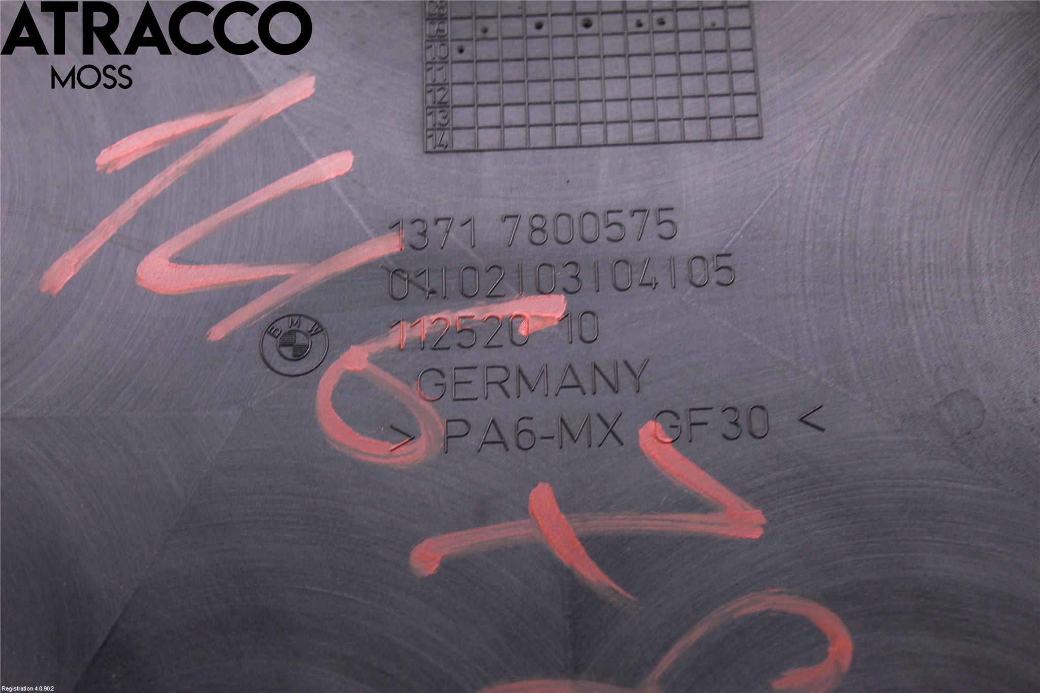 BMW 7 F01/02/03/04 09-15 Motor Deksel Over Motor