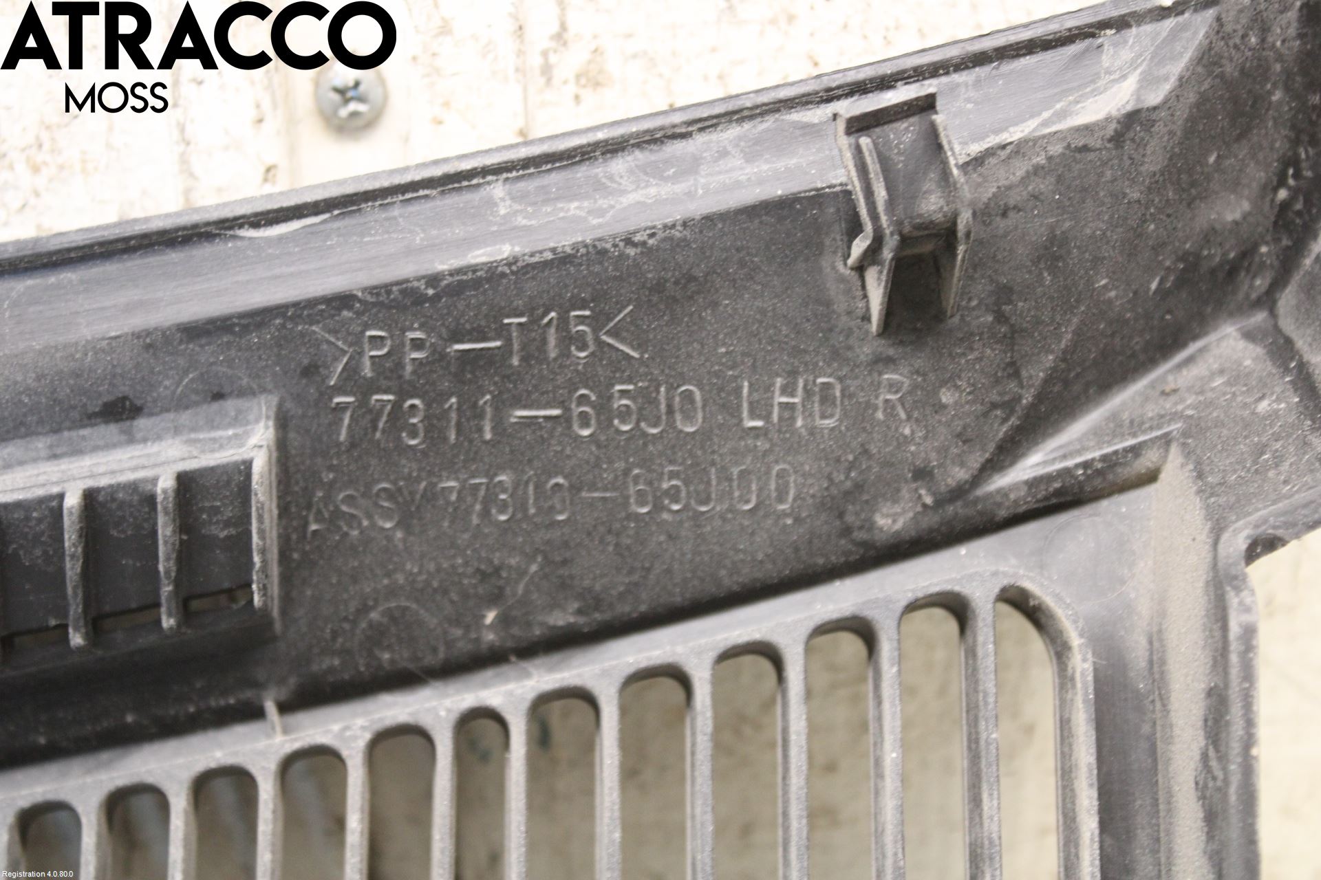 Suzuki GRAND VITARA II 06-14 Visker Deksel-Grill-Under Frr