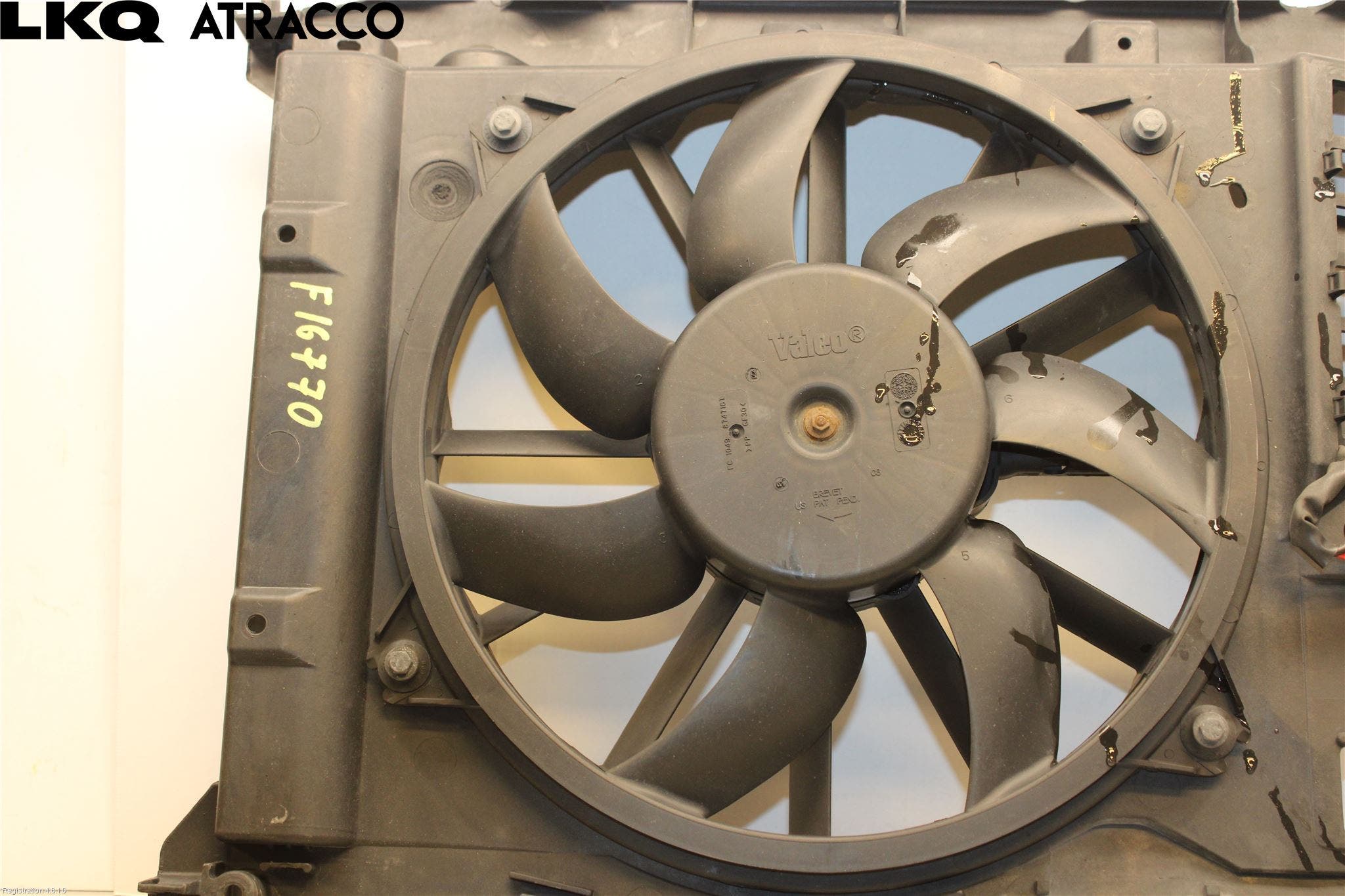 Citroen C4 II 11-18 Kjølevifte Elektrisk