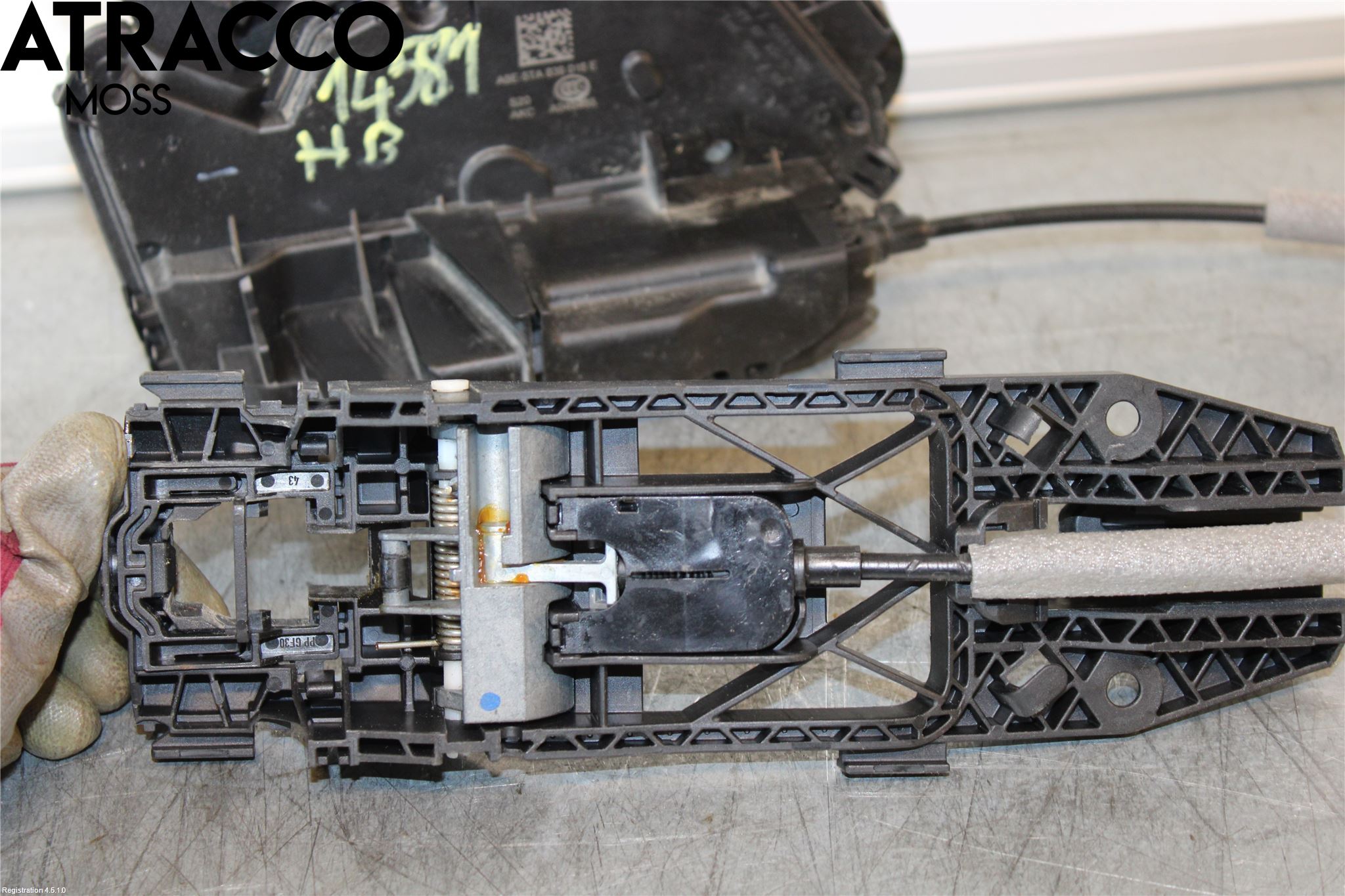 Audi A1 19- Dørlås - Låsekasse