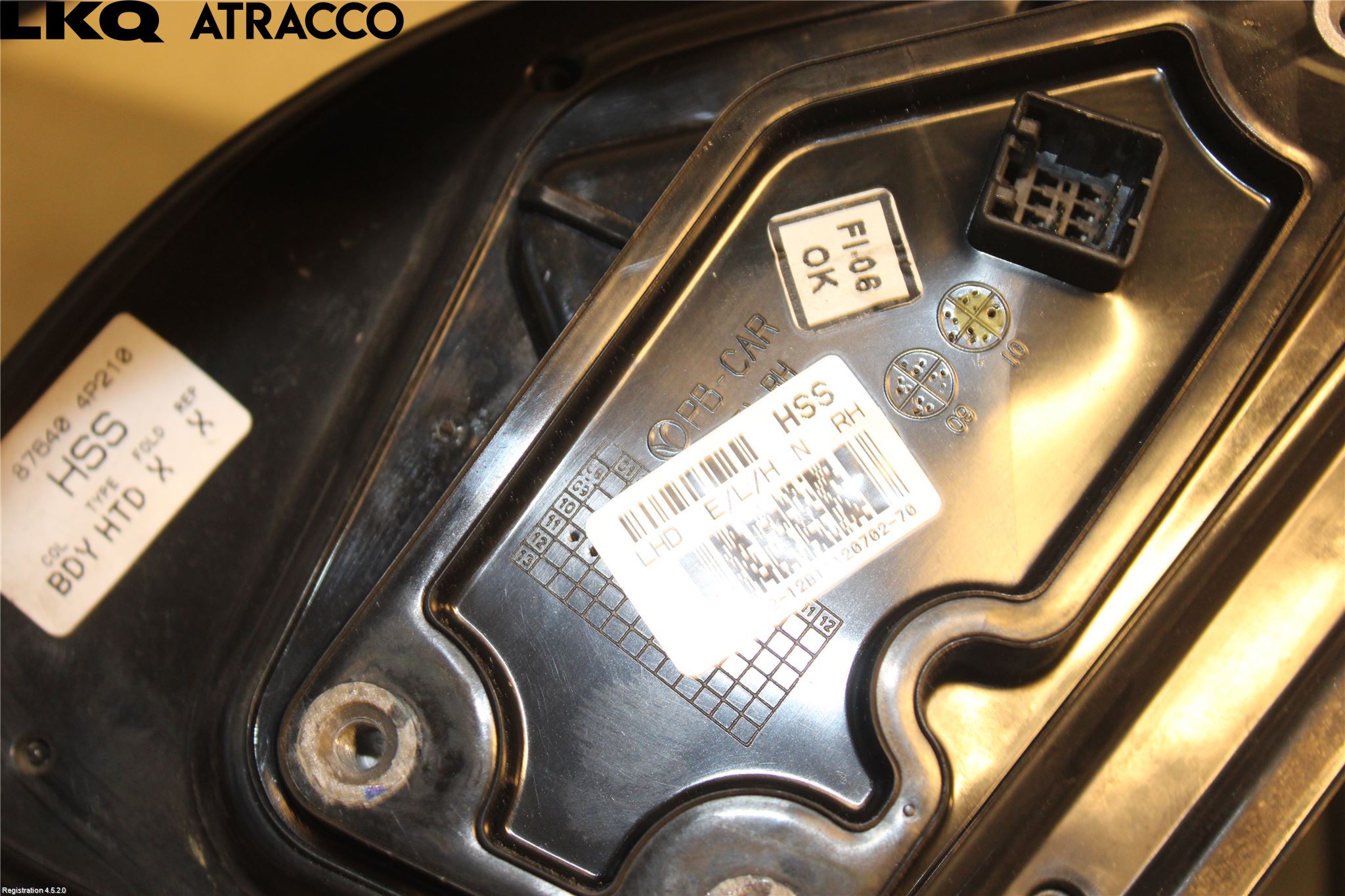 Hyundai i20 PB 09-14 Speil H M-El Justering