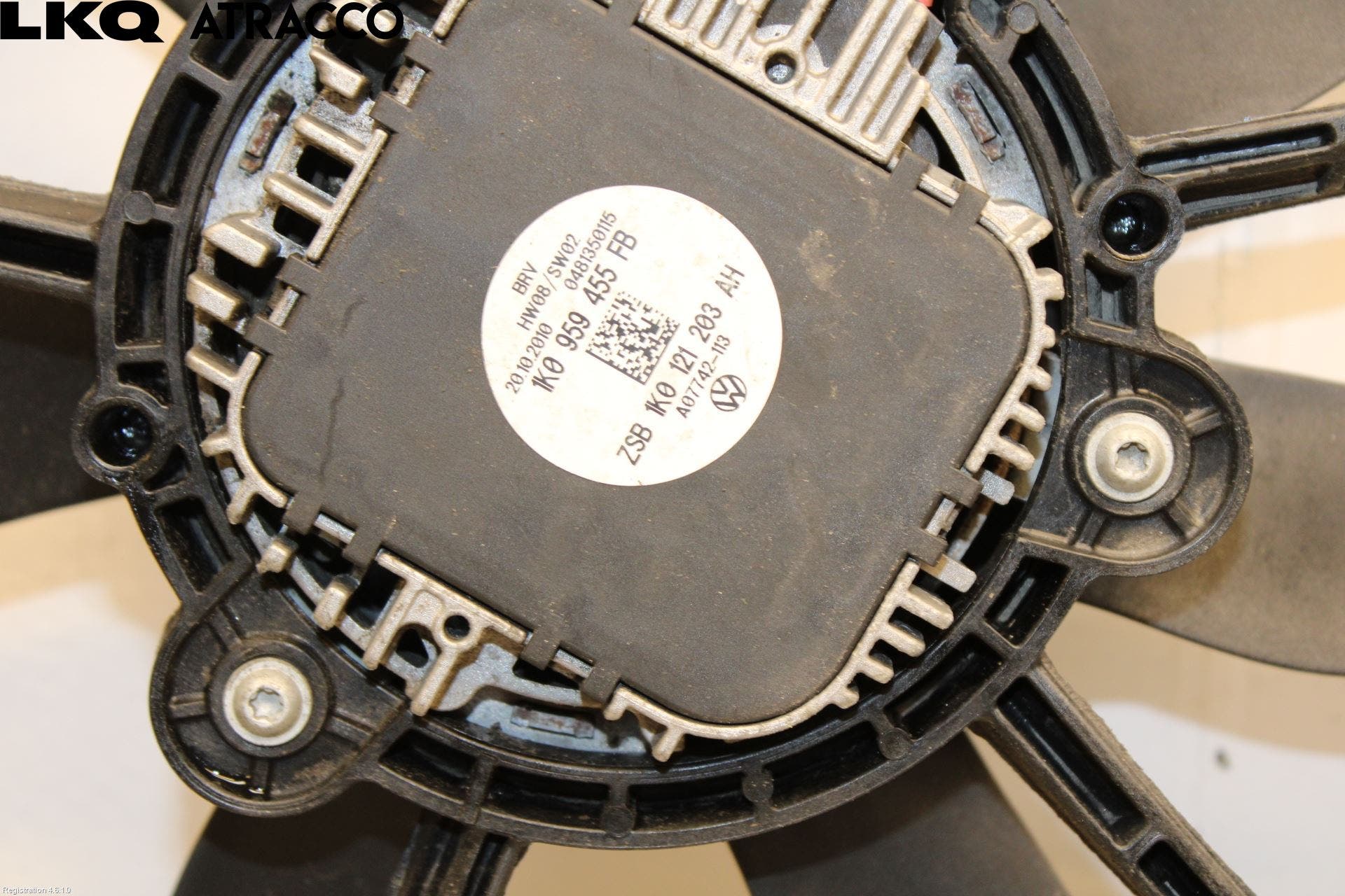 Skoda SUPERB 09-15 Kjølevifte Elektrisk