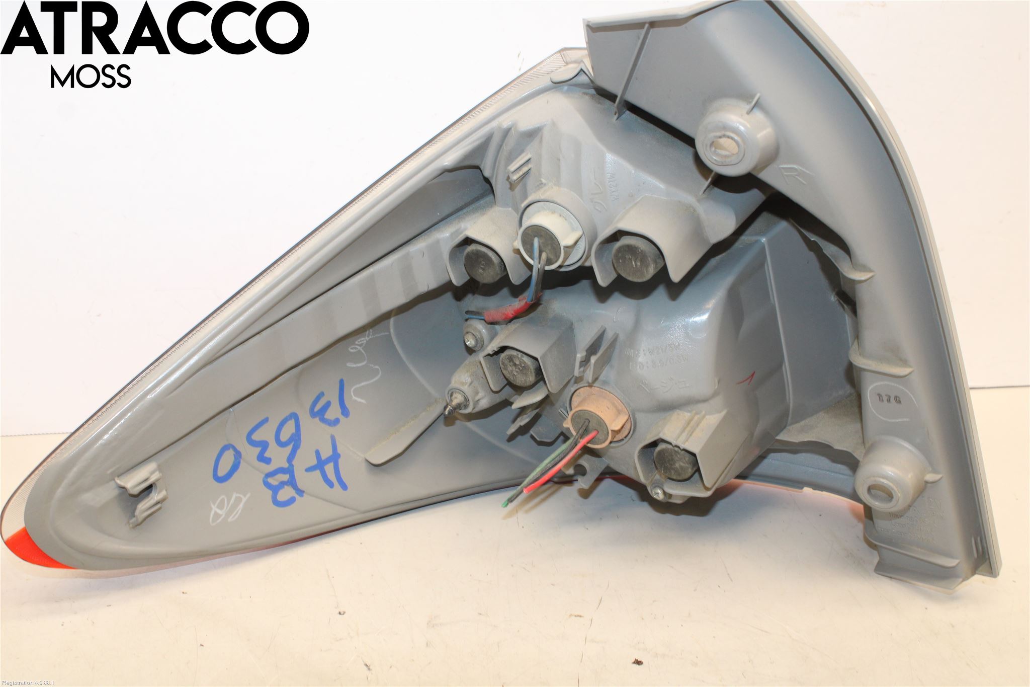 Toyota VERSO-S 11-16 Baklykt Høyre