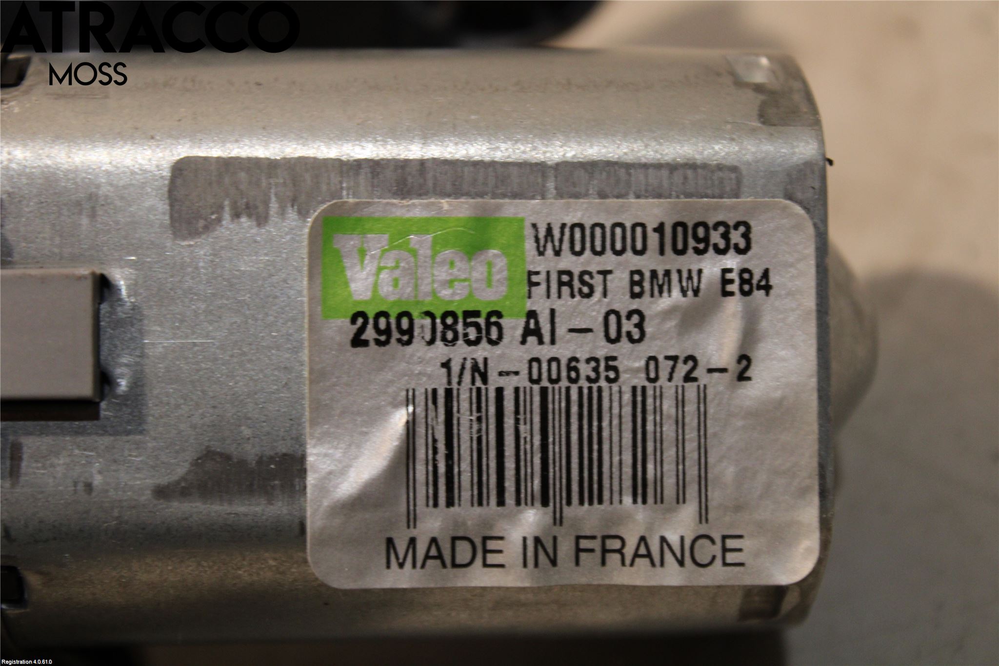 BMW X1 E84 10-15 Viskermotor Bakluke