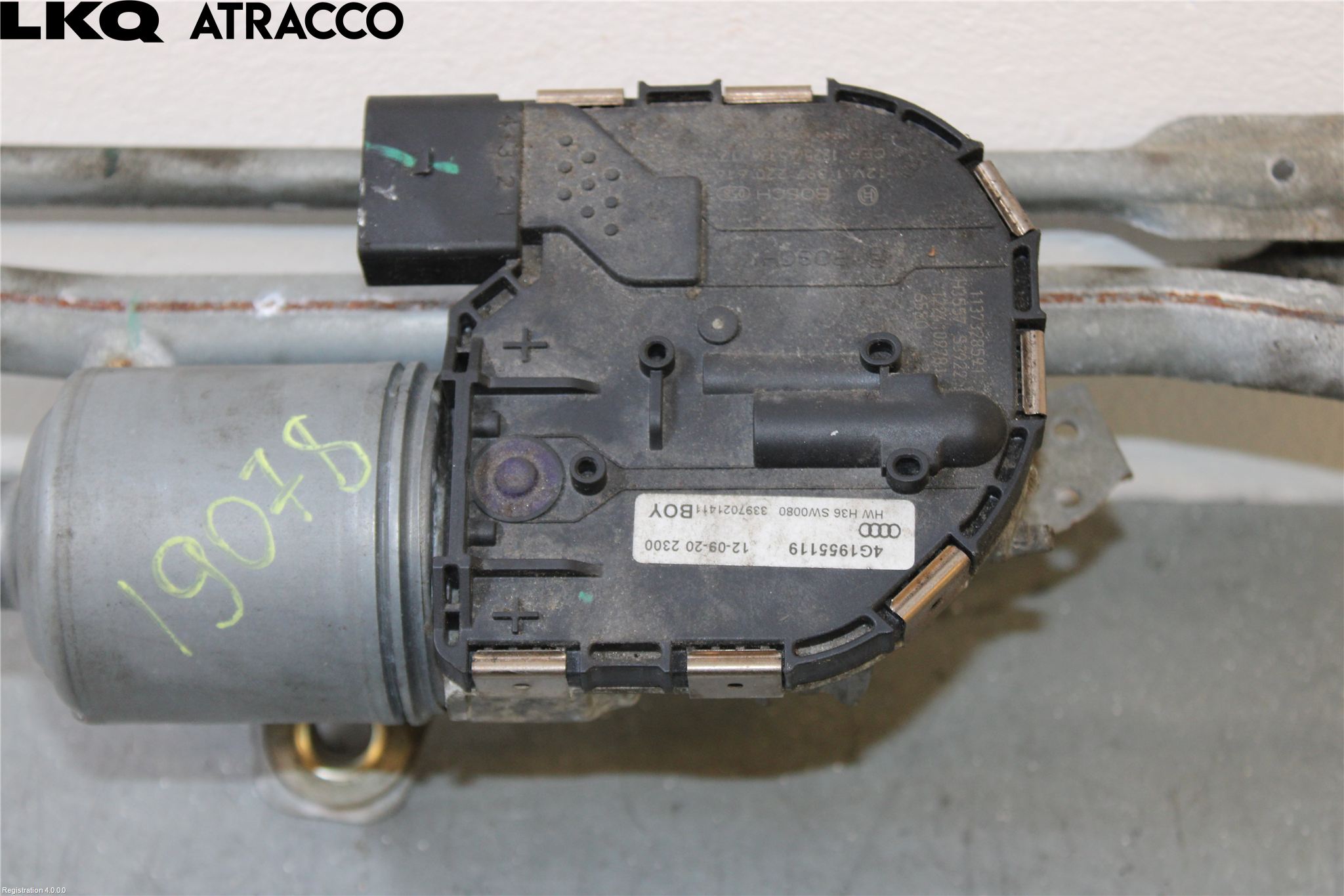 Audi A7/S7 4G 11-17 Viskermotor Frontrute