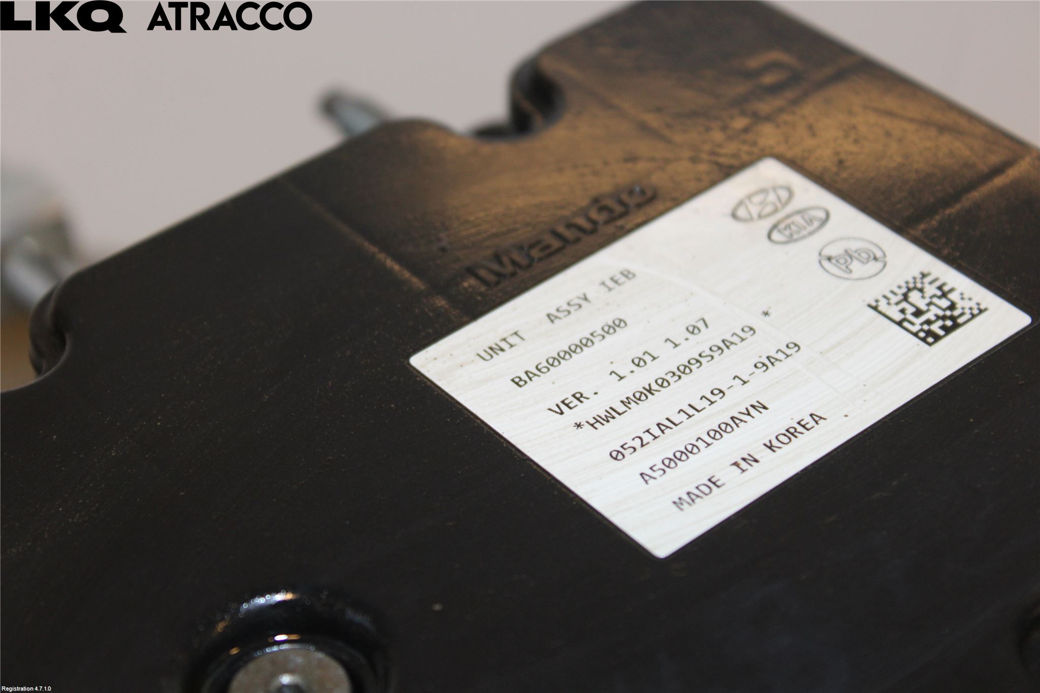 Kia NIRO (DE) 17-22 Bremsekraftregulator