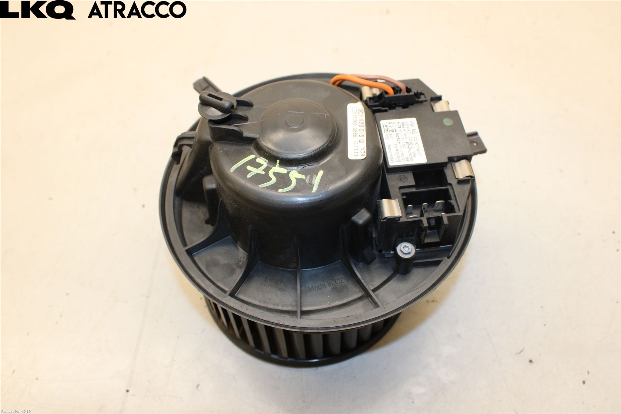 Skoda OCTAVIA (1Z) 05-13 Varmeapparat Viftemotor