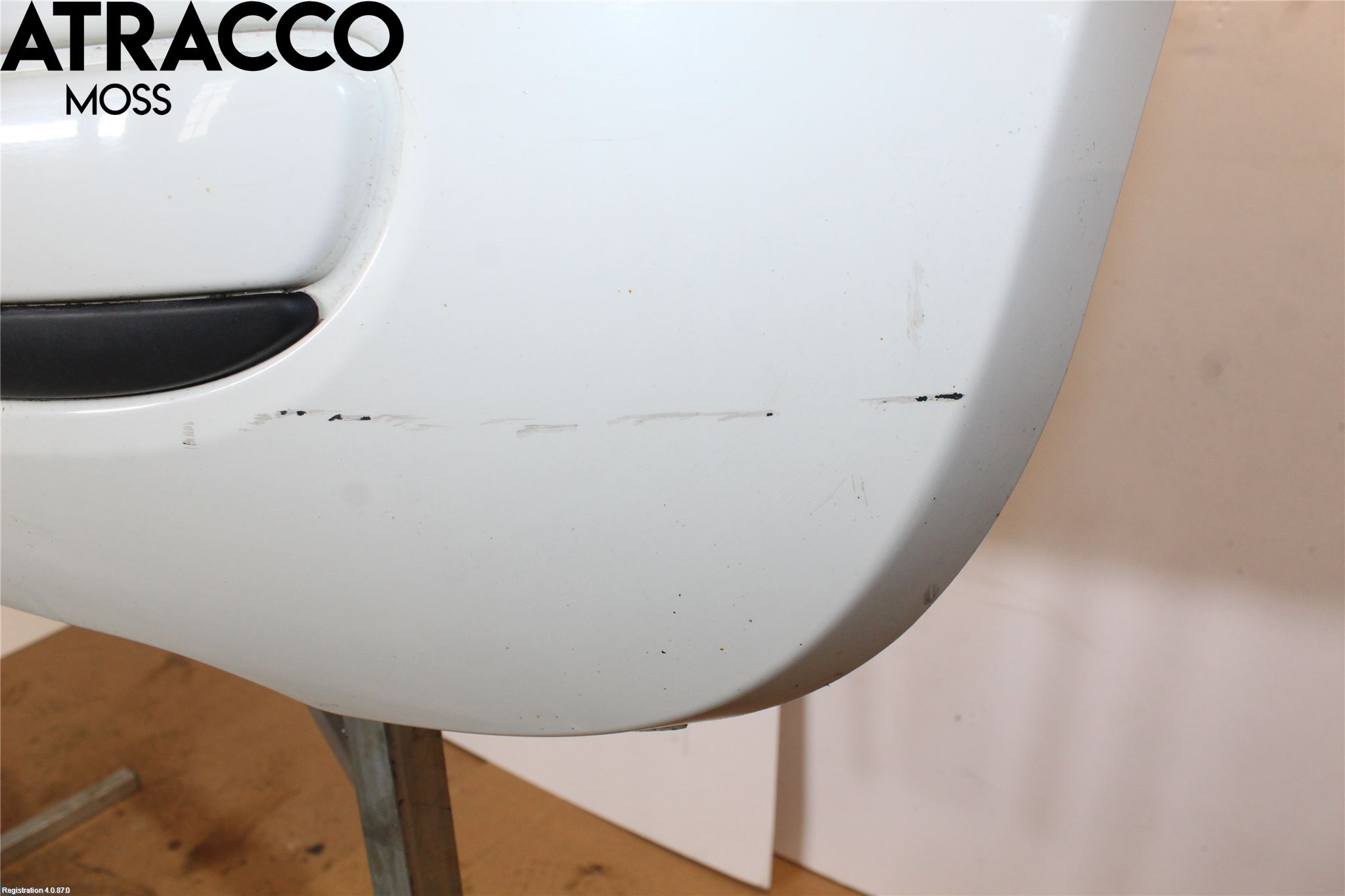 Fiat 500 07- Støtfanger Bak Overtrekk