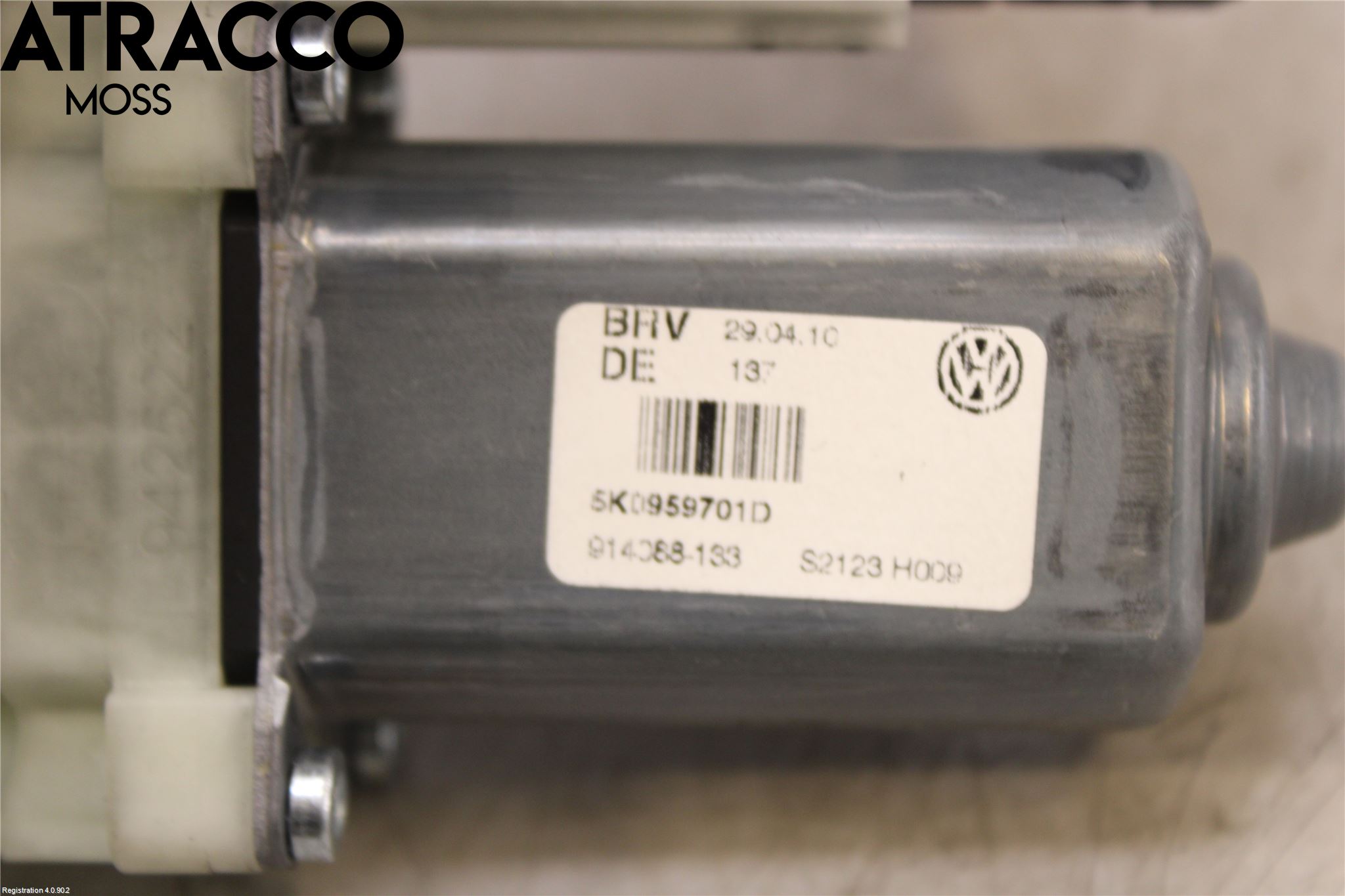 Volkswagen VW GOLF VI 09-13 Vindusheismotor