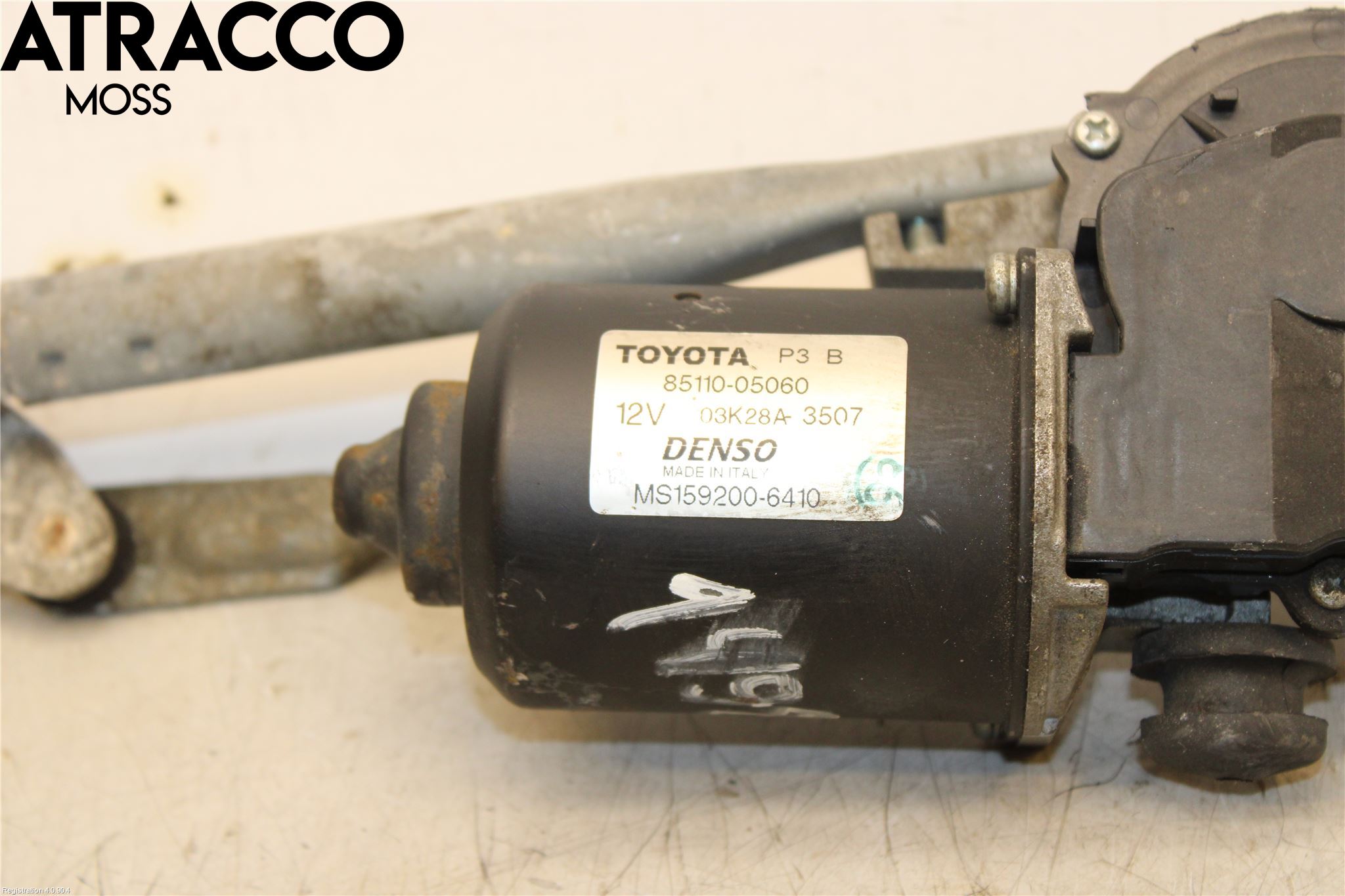 Toyota AVENSIS 07-08 Viskermotor Frontrute