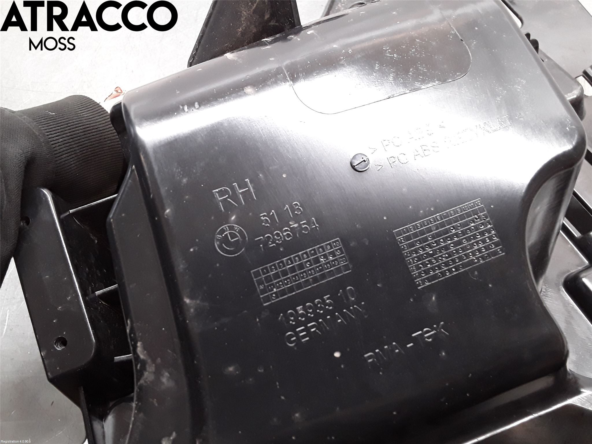 BMW i3 I01 13-22 Skjerm Bak H