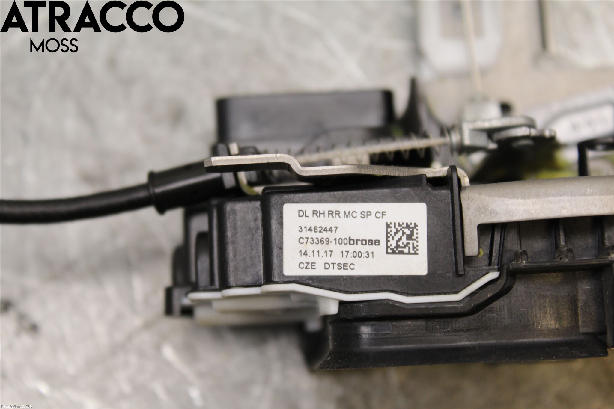 Volvo XC60 18- Dørlås - Låsekasse