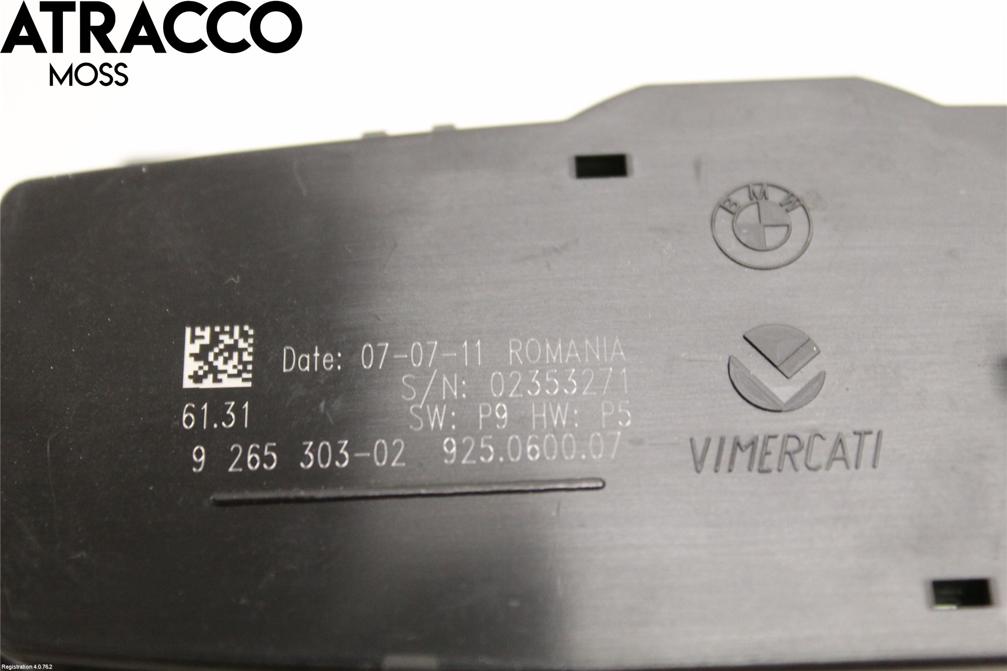 BMW 1 F20/F21 11-19 Bryter Hovedlys