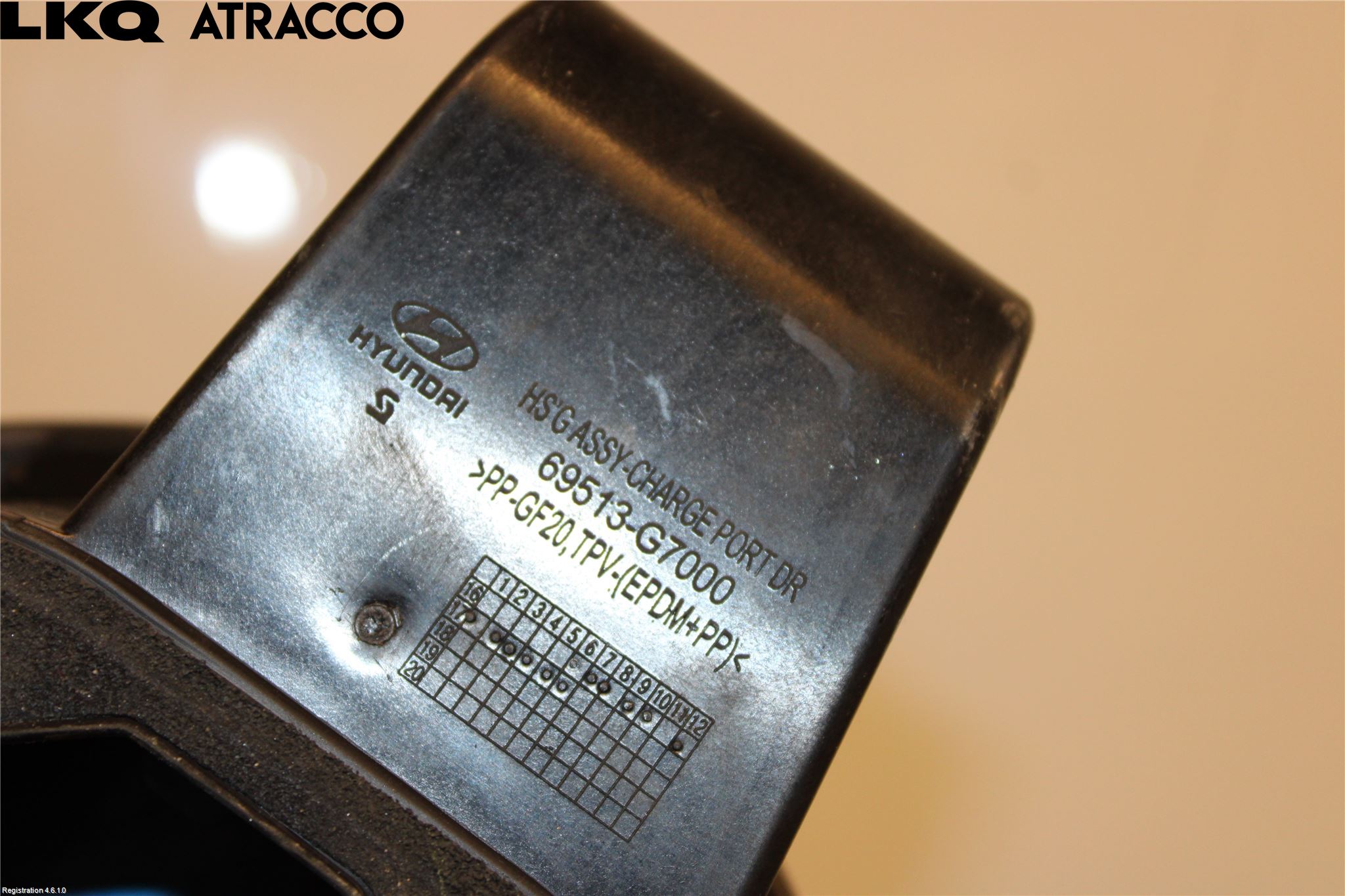 Hyundai IONIQ AE 17-22 Drivstoff Tankluke