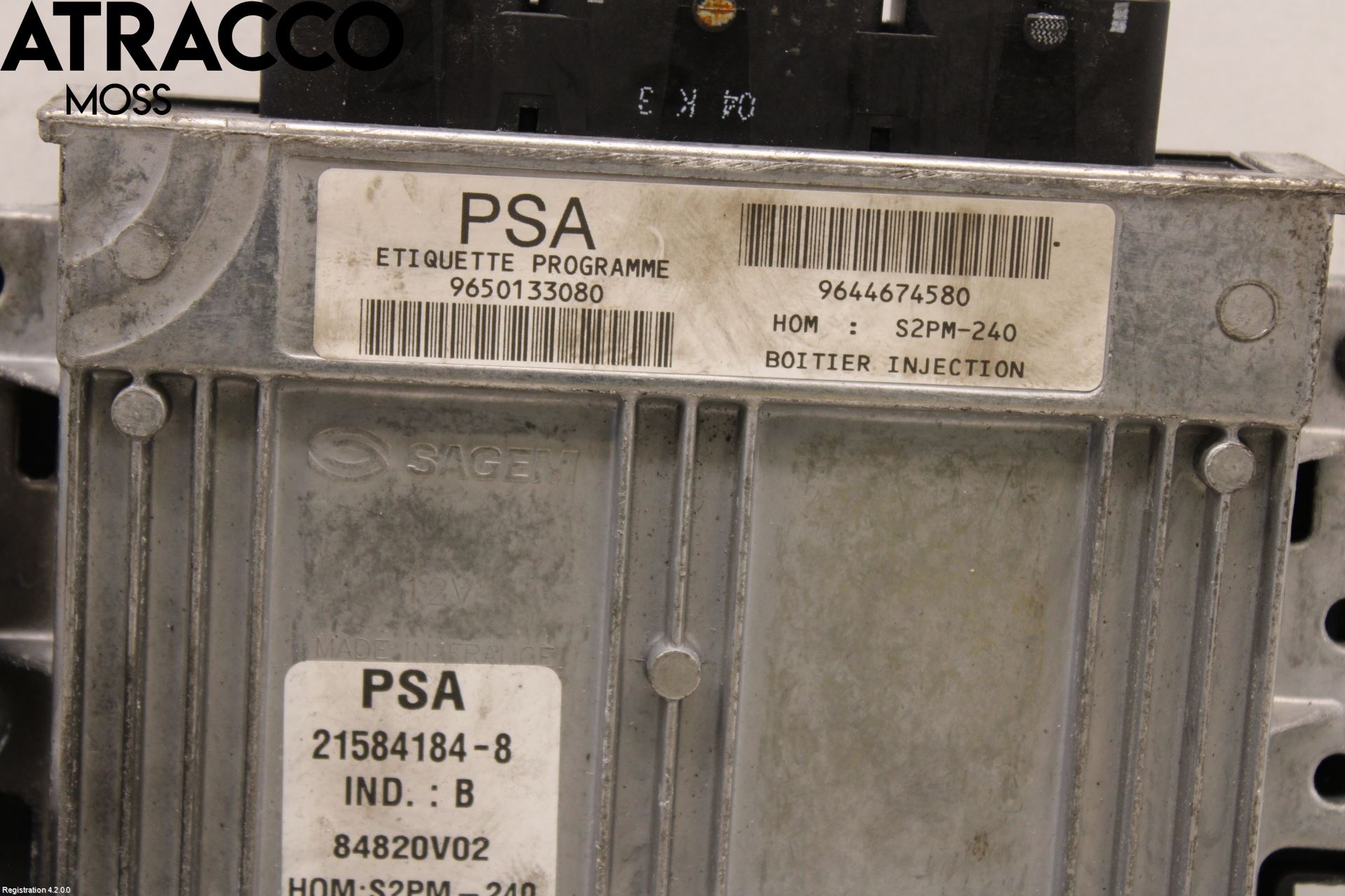 Citroen C5 -04 Styreenhet Innsprøytning