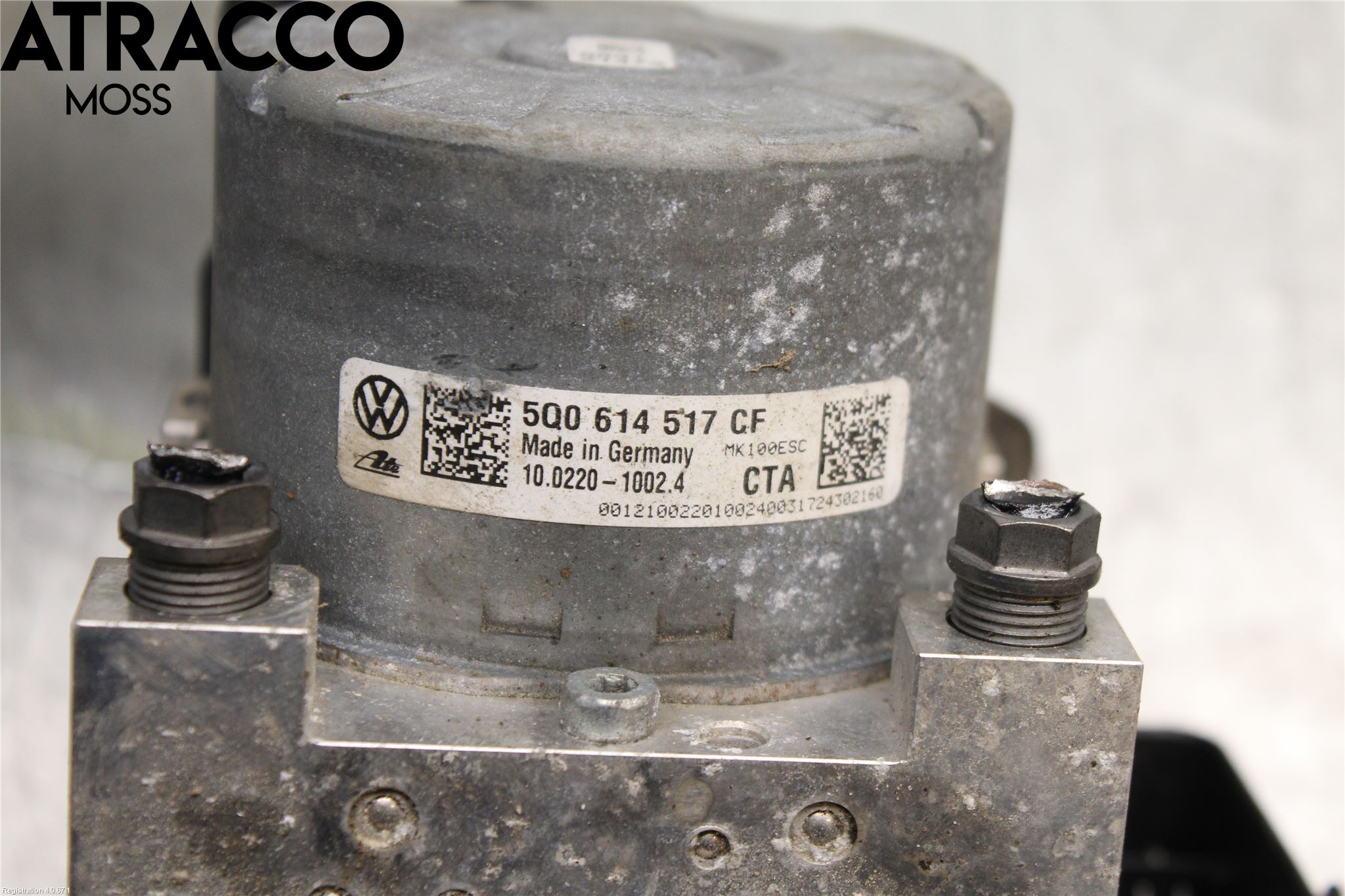 Volkswagen VW GOLF / E-GOLF VII 13-20 Abs Hydraulikkaggregat