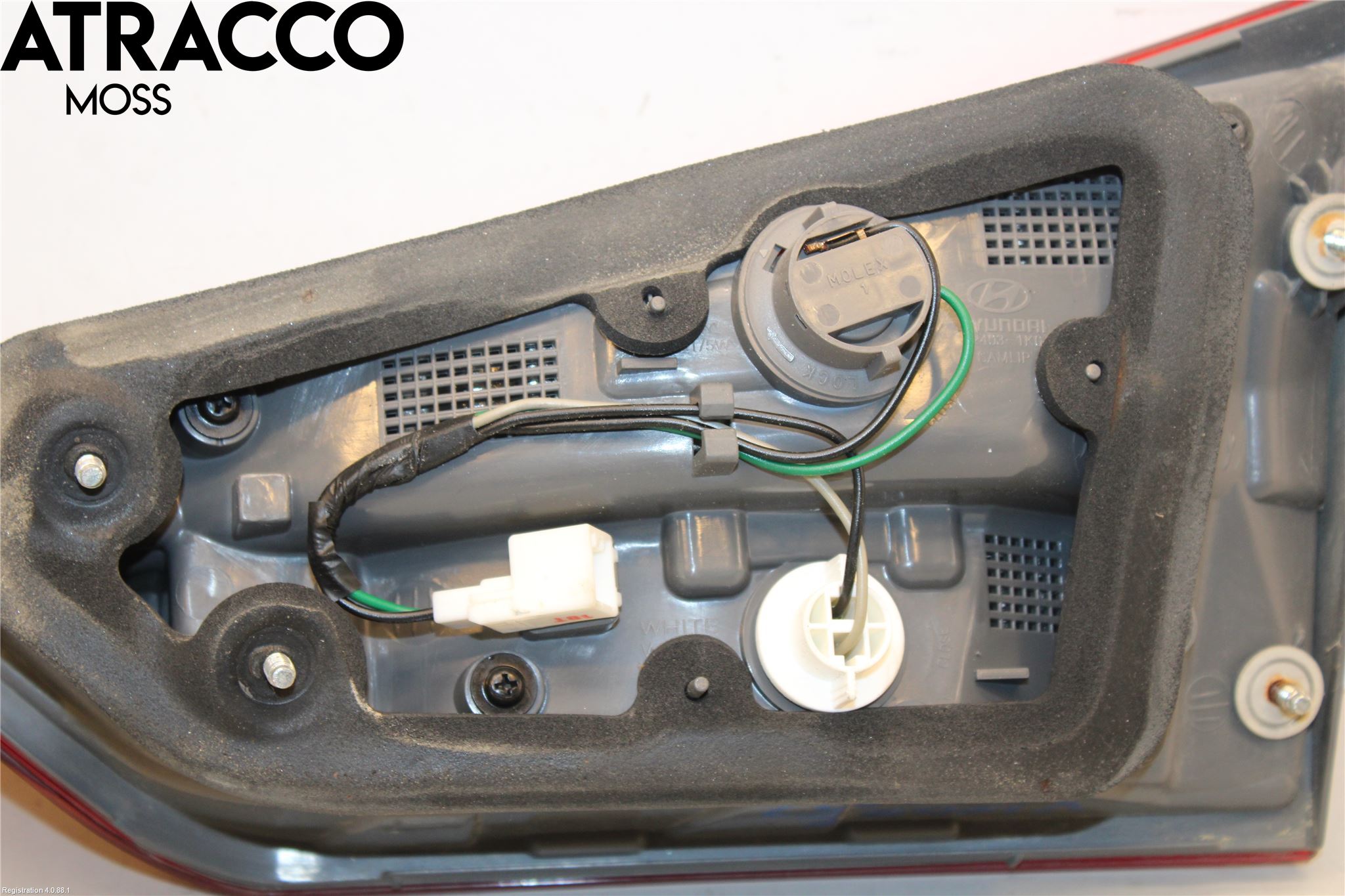 Hyundai ix20 Baklykt Venstre  På Luke(Indre