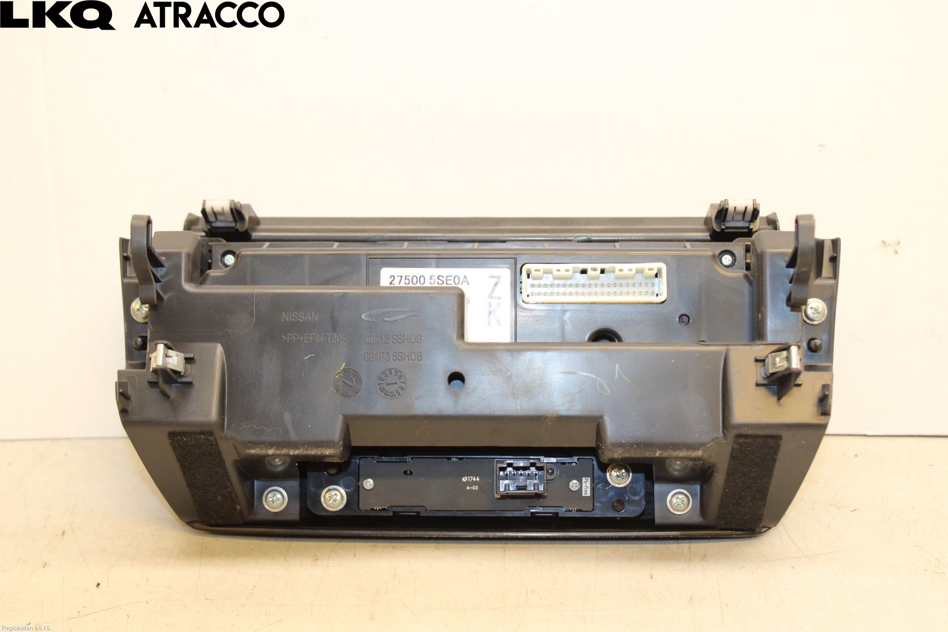 Nissan LEAF 18- Varme Ac Betjening-Display