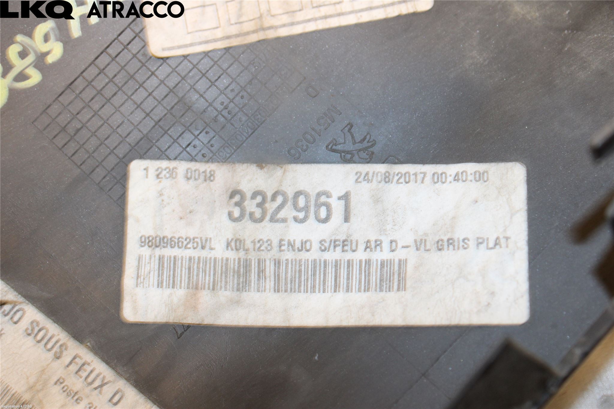 Toyota PROACE II 16- Støtfanger Bak Hjørne Høyre