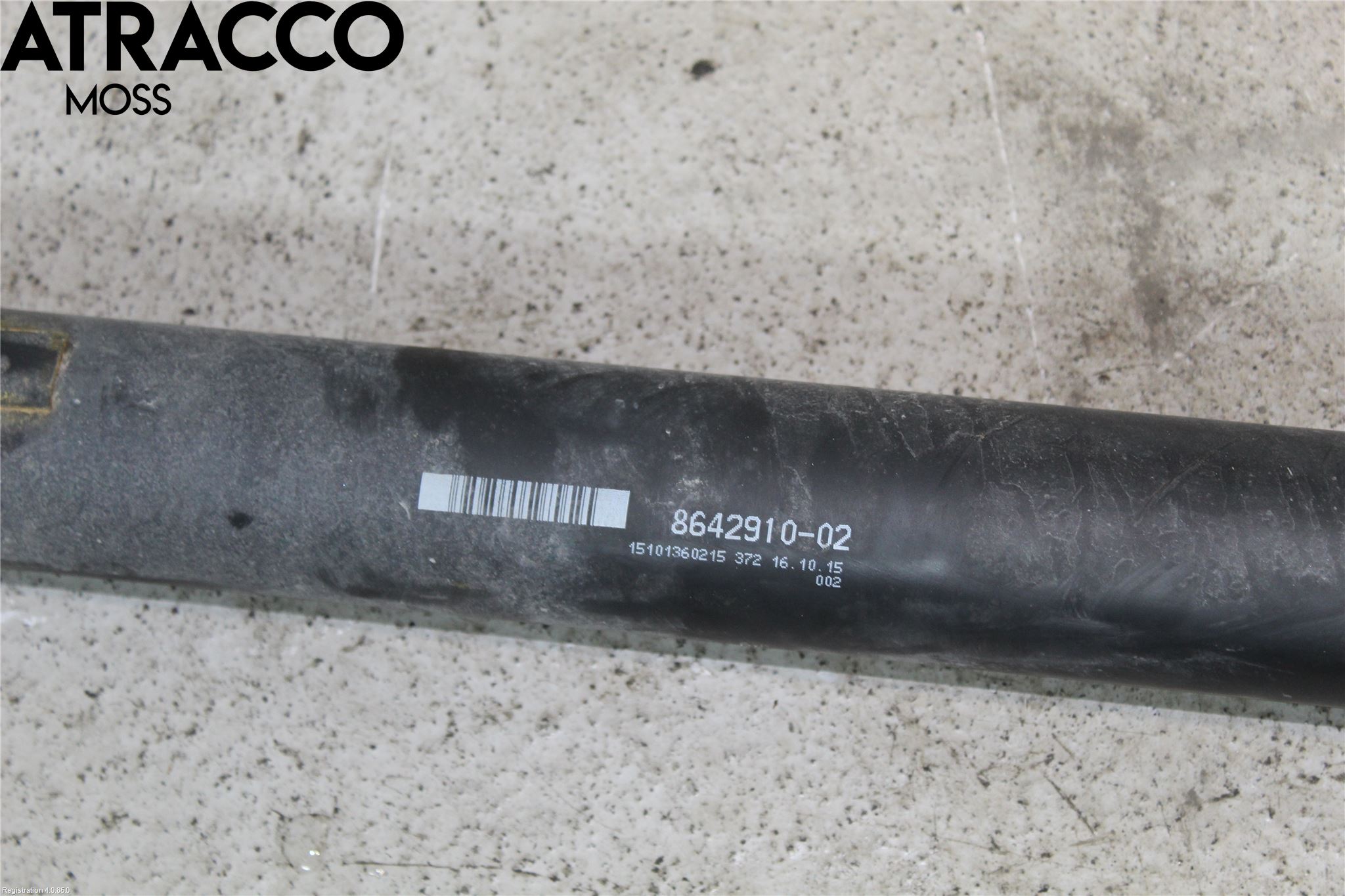 BMW 3 F30/F31/F80 12-19 Mellomaksel Kompl