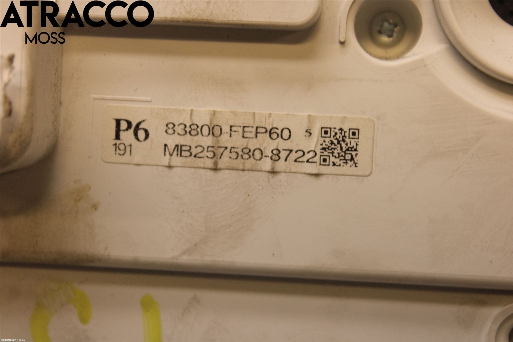 Toyota COROLLA 19- Instr Kombinert