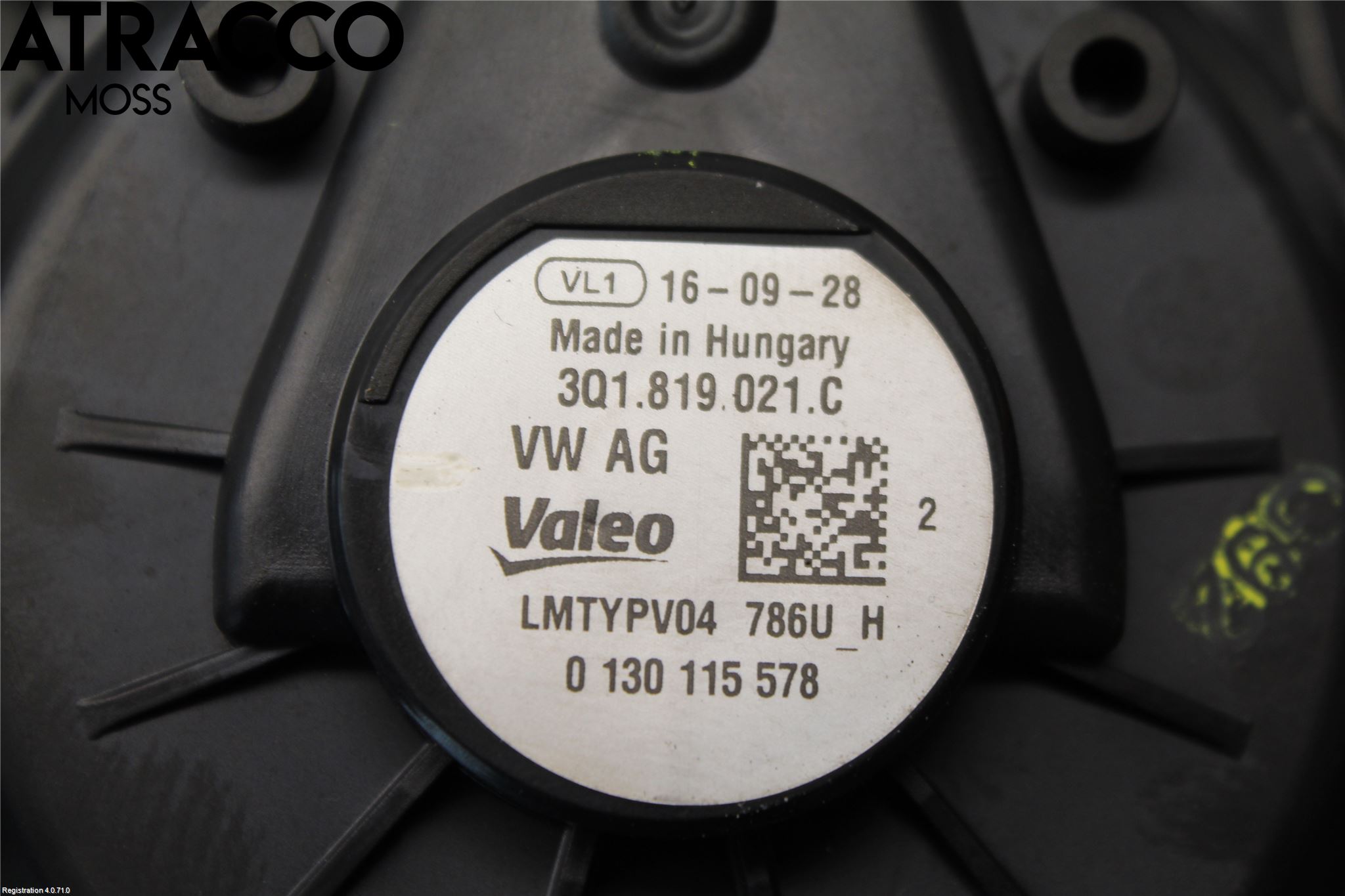 Volkswagen VW TIGUAN 16-24 Varme Ac Varmeapparatvifte