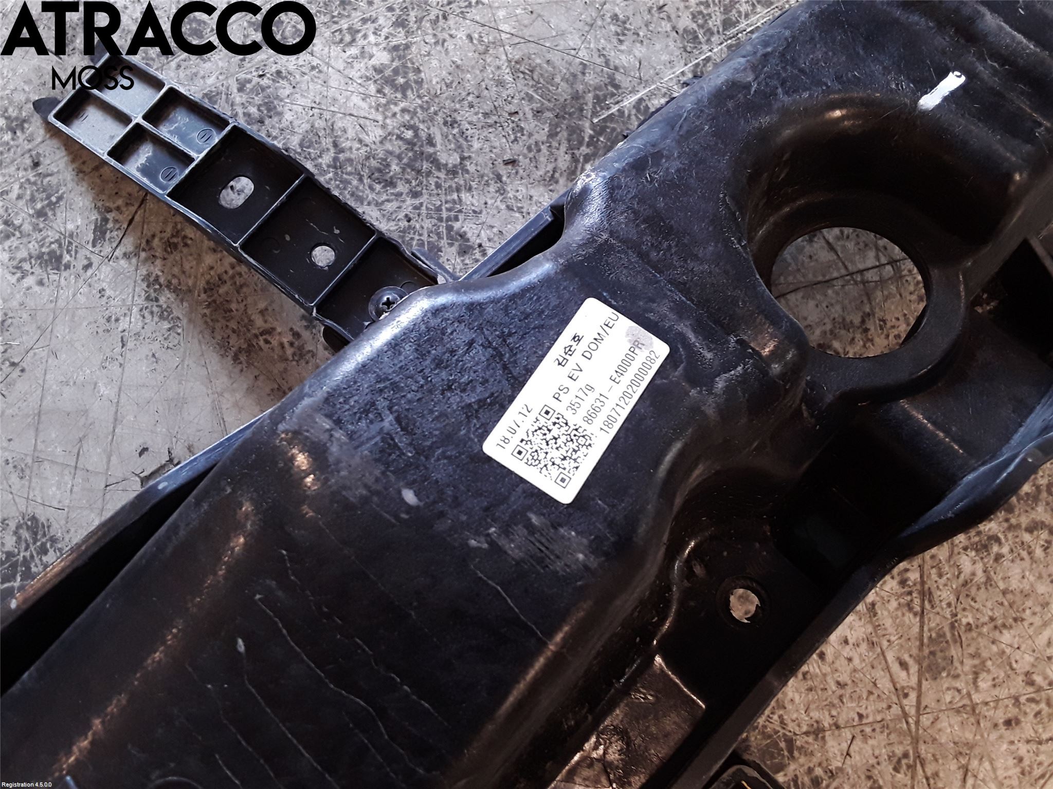 Kia SOUL 09- Støtfanger Foran Midt Del