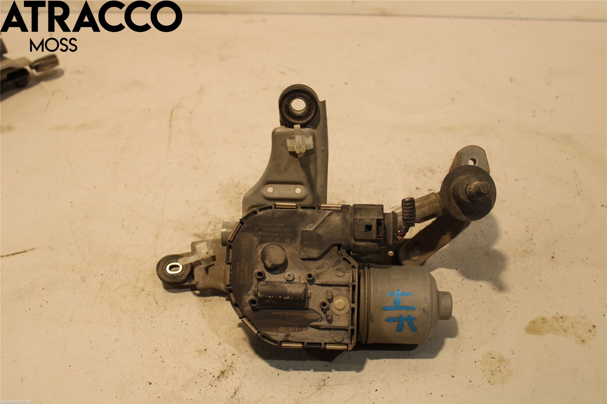 Ford S-MAX 06-15 Viskermotor Frontrute