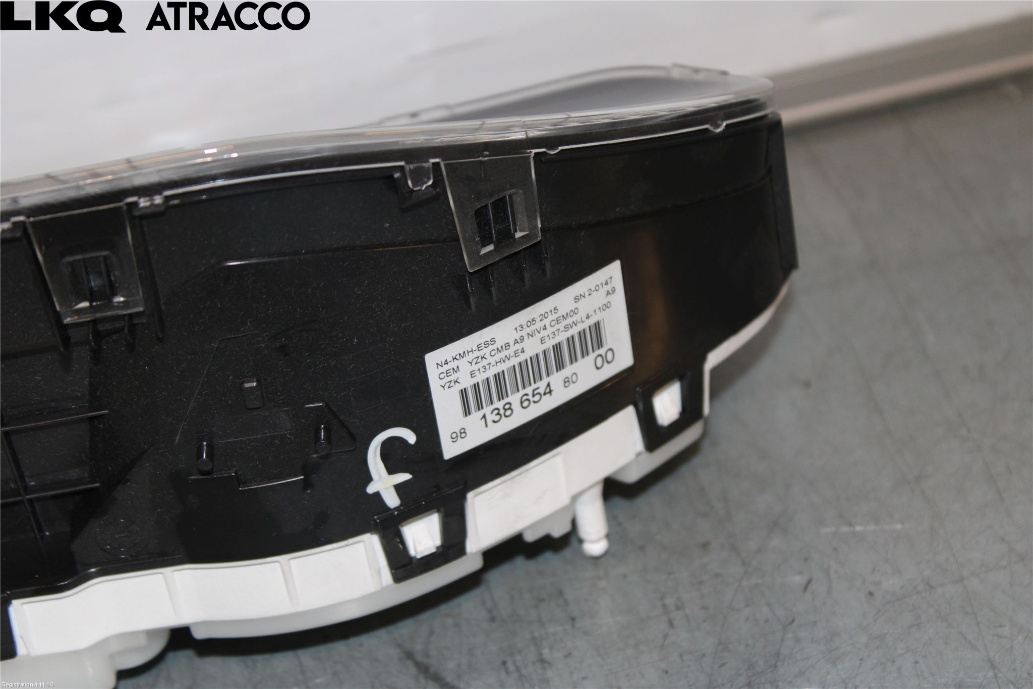 Peugeot 2008 13-20 Instr Kombinert